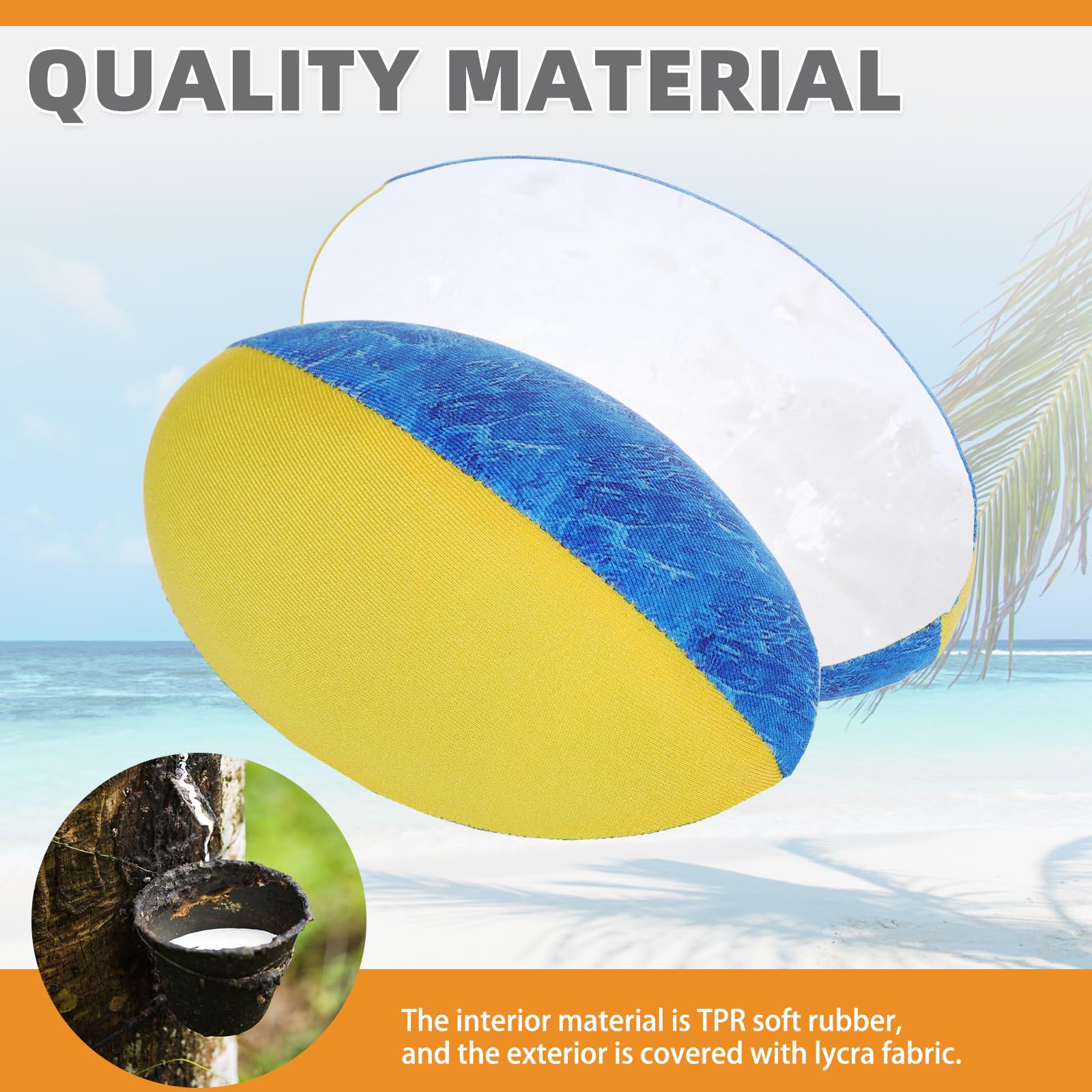 Kooltail Floating Dog Pool Toys - Summer Dog Bouncing Water Toys For Swimming Pool, Interactive Dogs Training Games Chew Toy Sof