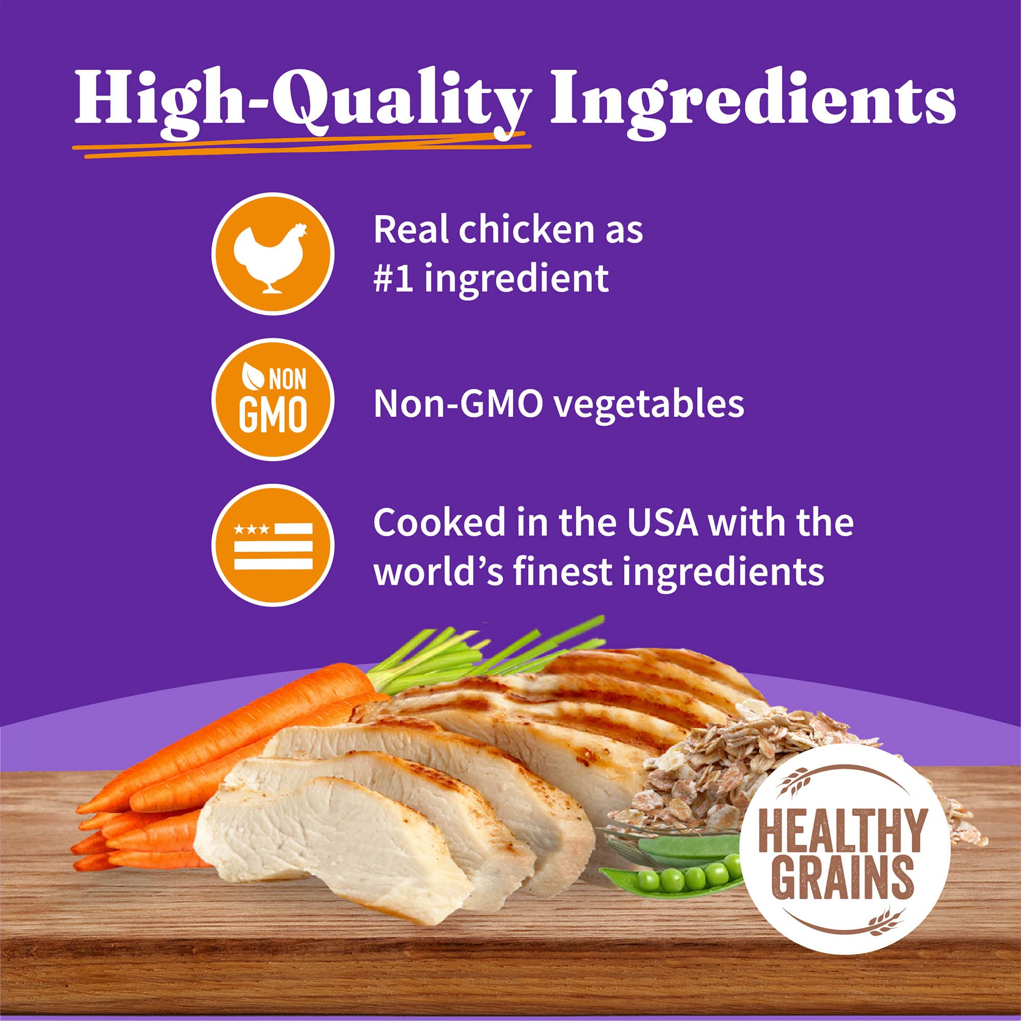 Halo Senior Dog Wet Food, Chicken Recipe, Great as Nutritious Meals or Healthy Dog Food Toppers, 13.2 oz Can (Pack of 6)