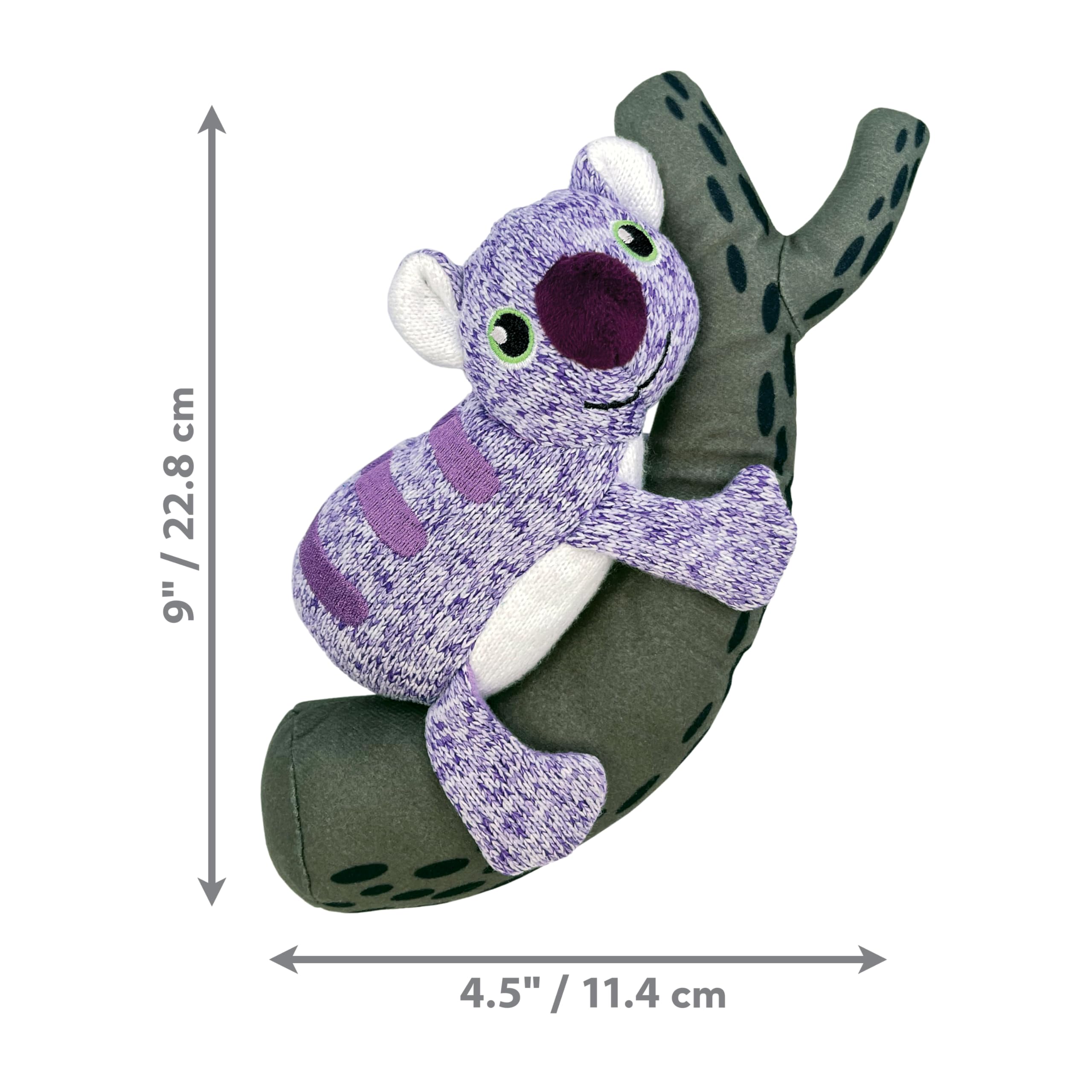 Kong Pull-A-Partz Pals 2 Toys In 1 Dog Toy (Koala)
