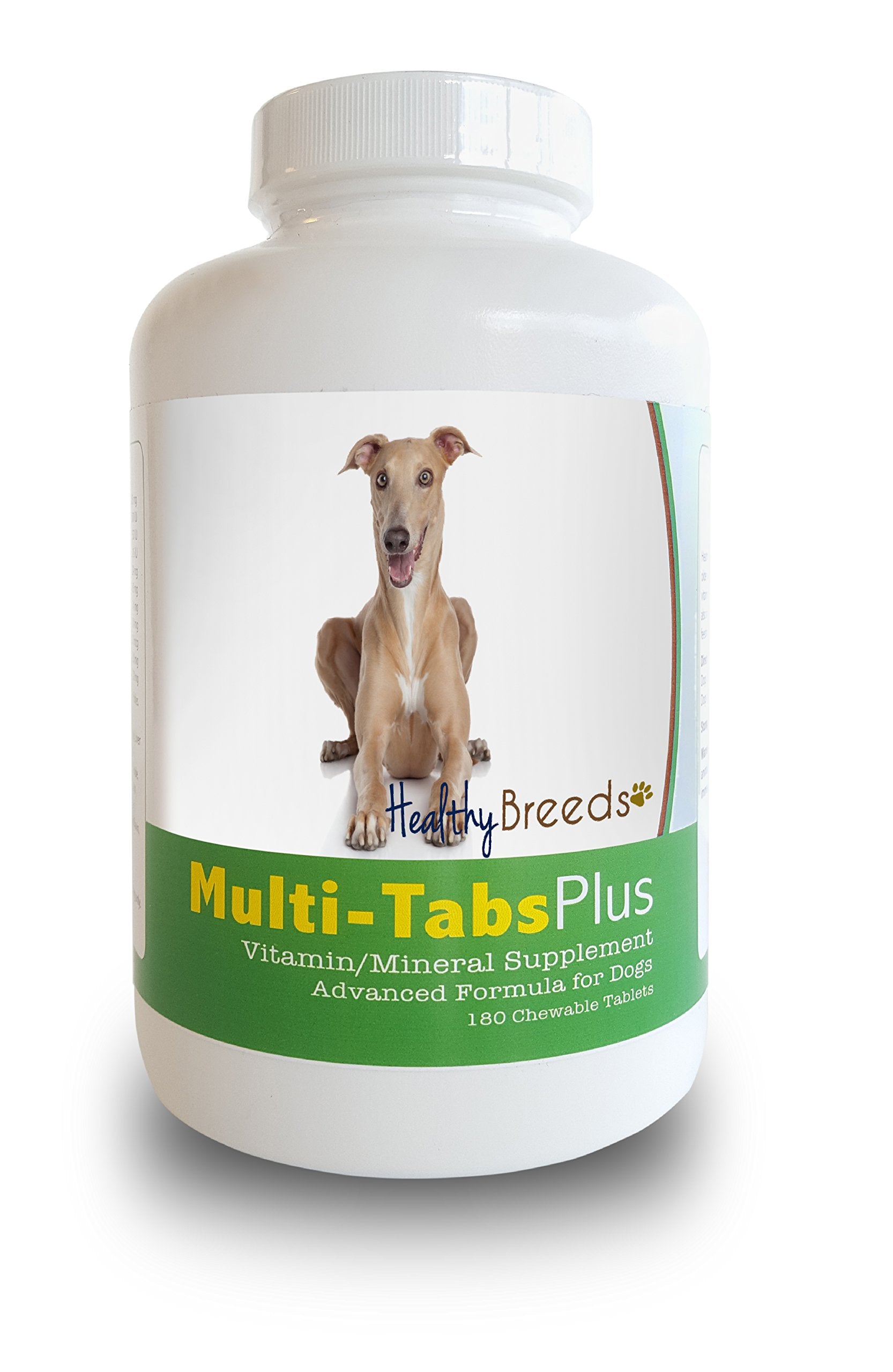 Healthy Breeds Italian Greyhound Multi-Tabs Plus Chewable Tablets 180 Count