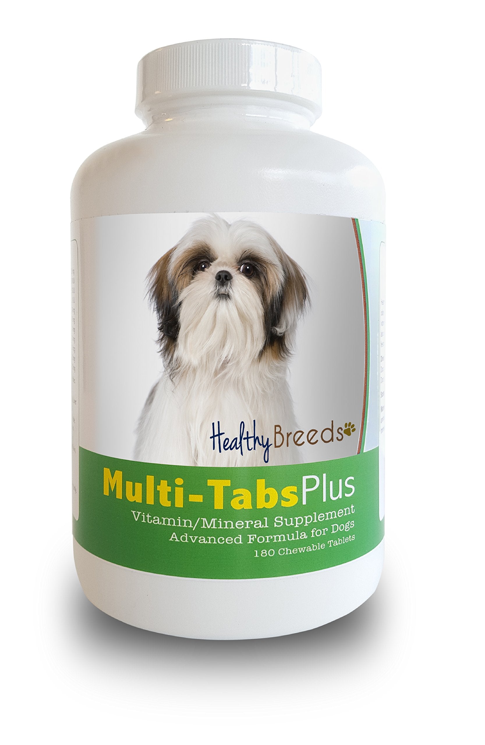 Healthy Breeds Shih Tzu Multi-Tabs Plus Chewable Tablets 180 Count