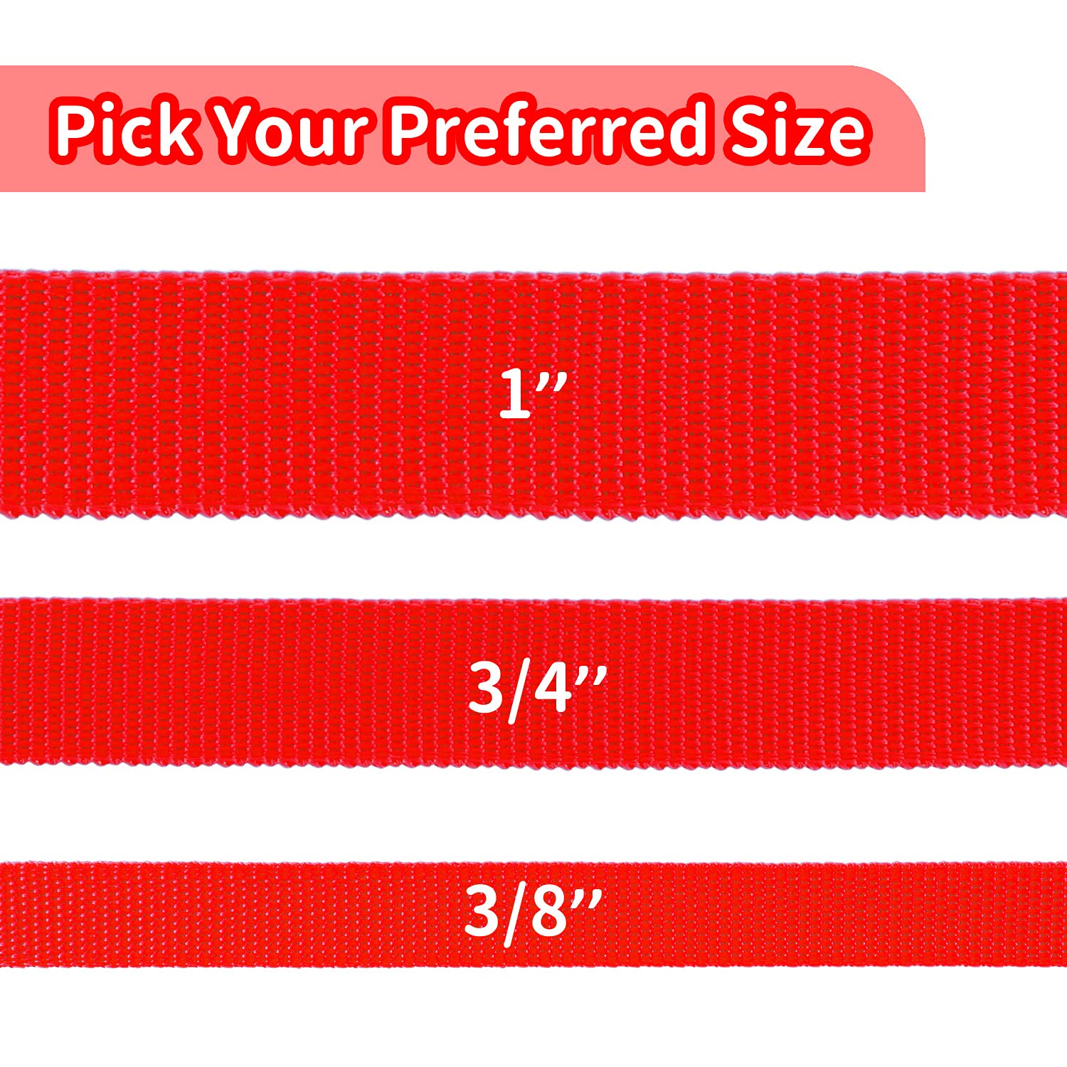 Hikiss Long Dog Leash Obedience Recall Training Agility Lead With Thickening Material For Large Dog - 15Ft 20Ft 30Ft 50Ft 100Ft Training Leash(Red 30Ft)