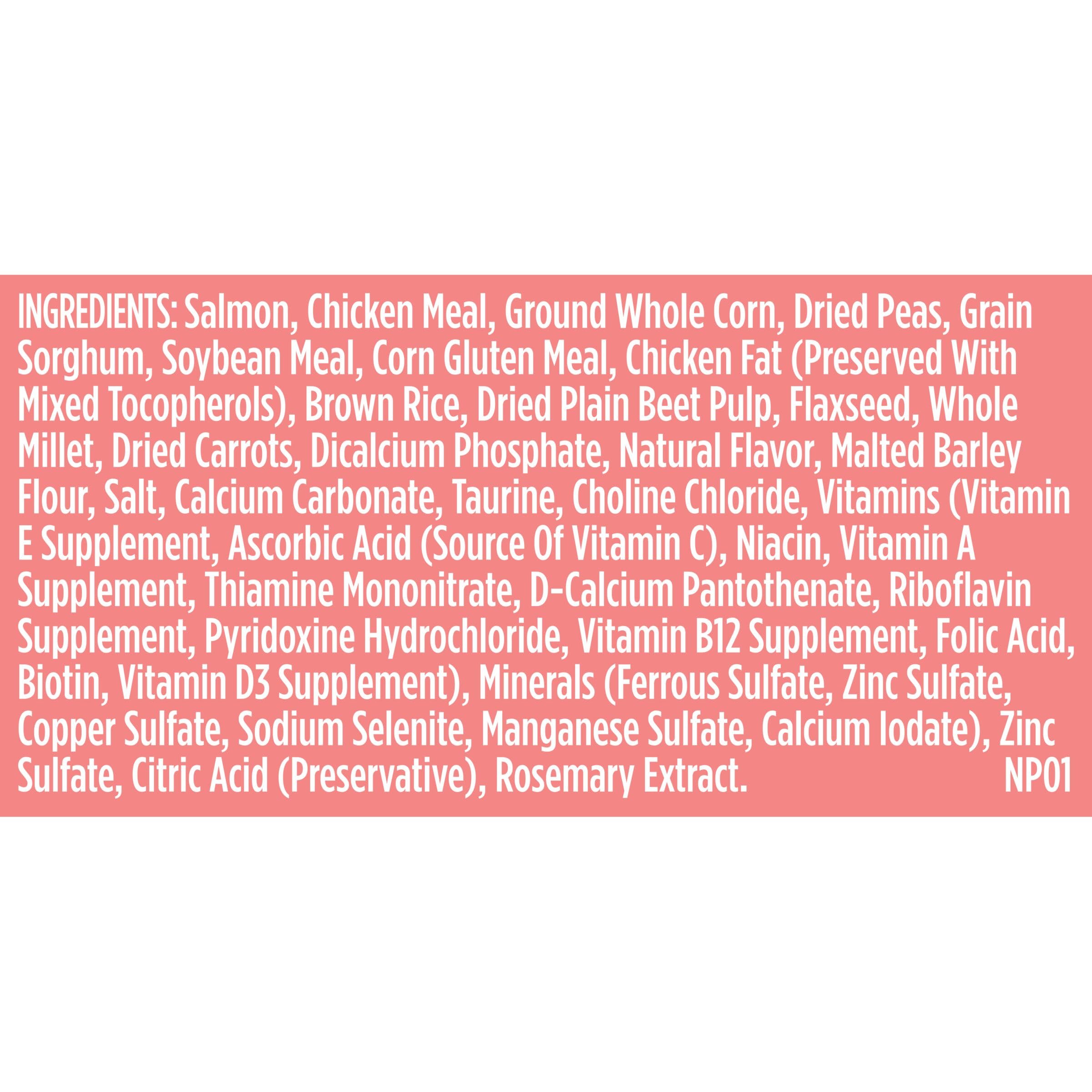 Nutrish Real Salmon, Veggies & Brown Rice Recipe Whole Health Blend Dry Dog Food, 13 lb. Bag, Packaging May Vary (Rachael Ray)