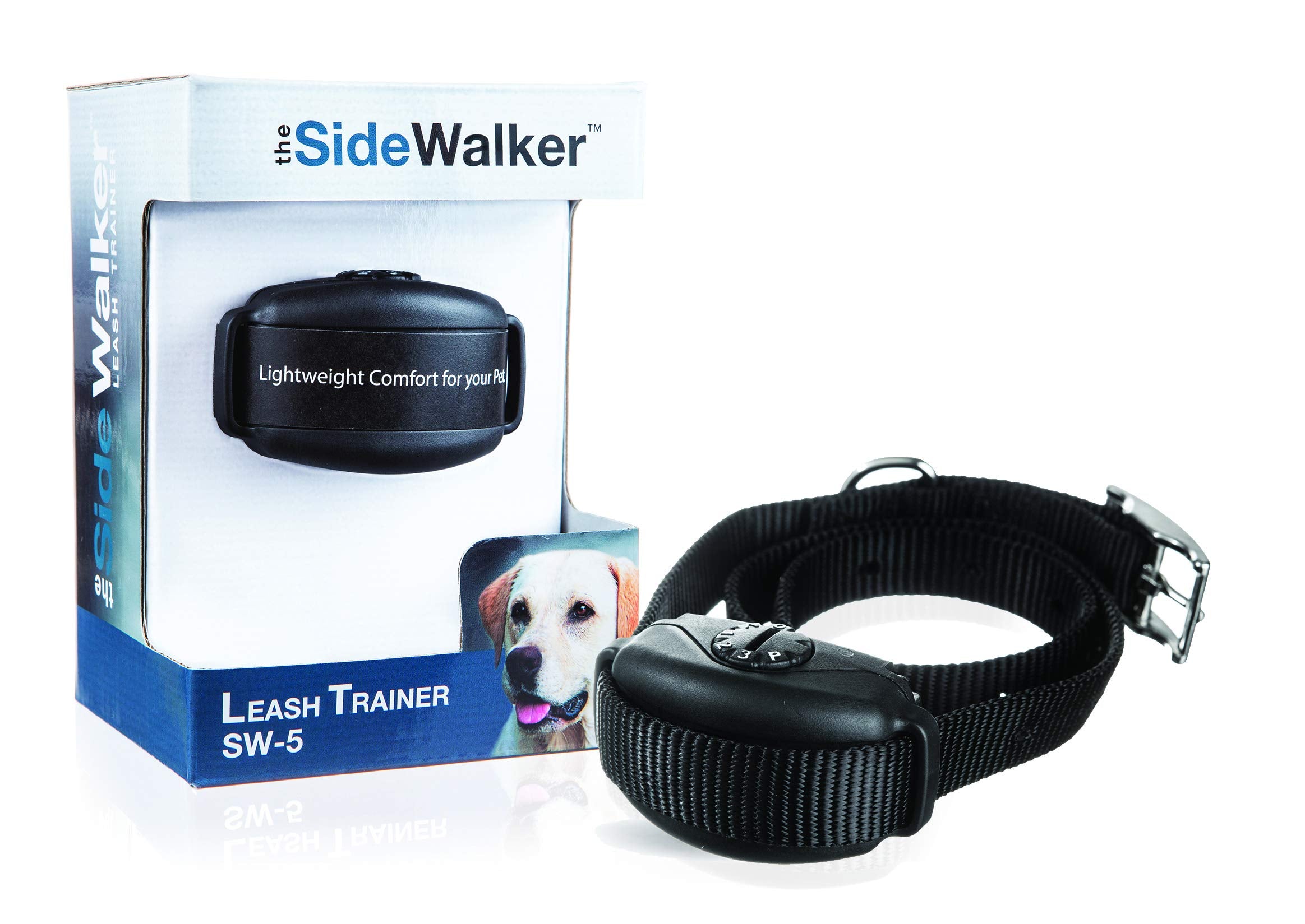 Dogwatch Sw-5 Dog Leash Trainer - Stop Dogs From Pulling On The Leash, Self Teaching Electronic Collar, 3 Levels Of Static Stimulation, Vibration, Progressive Modes, Rechargeable, Waterproof