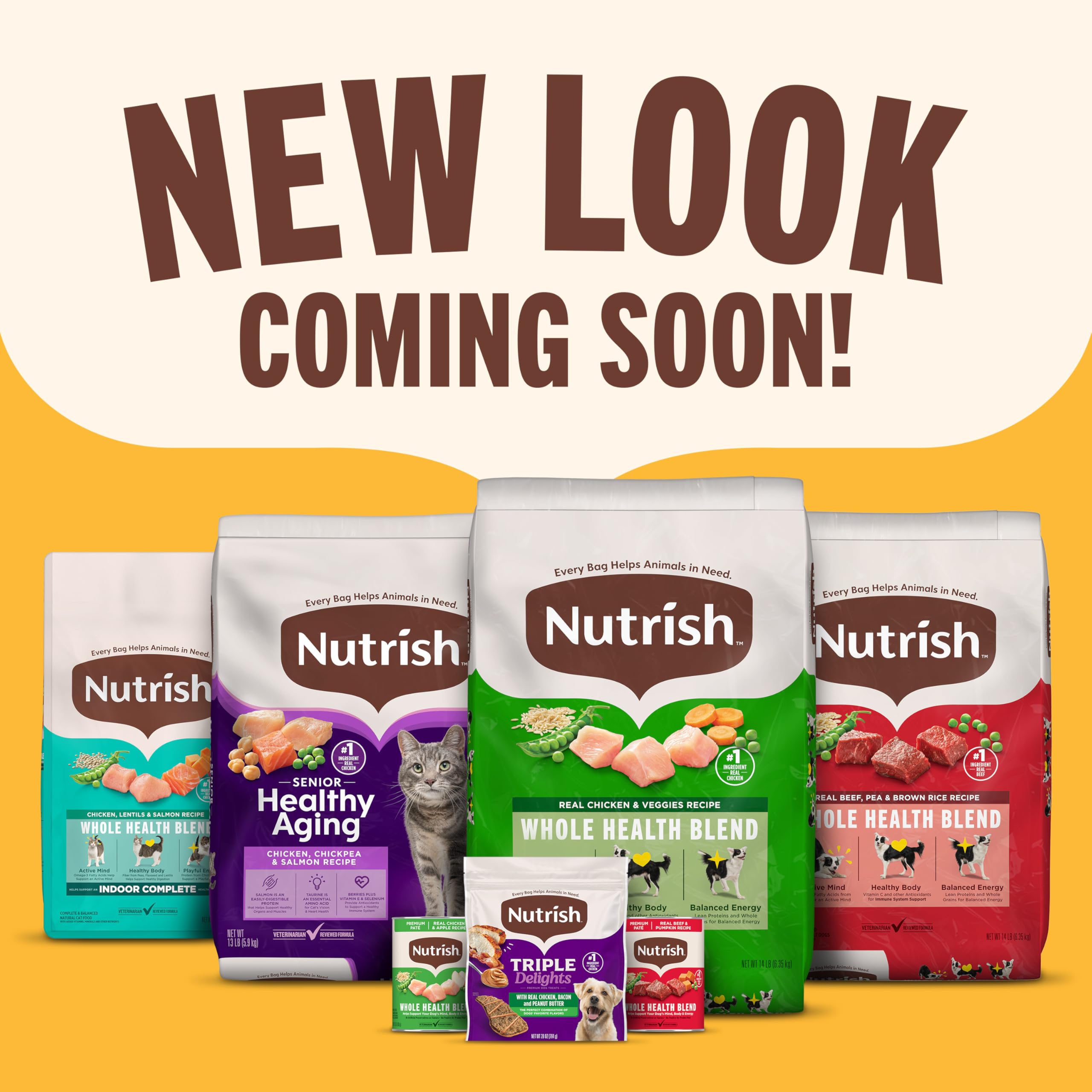 Nutrish Real Chicken & Veggies Recipe Whole Health Blend Dry Dog Food, 6 lb. Bag, Packaging May Vary (Rachael Ray)