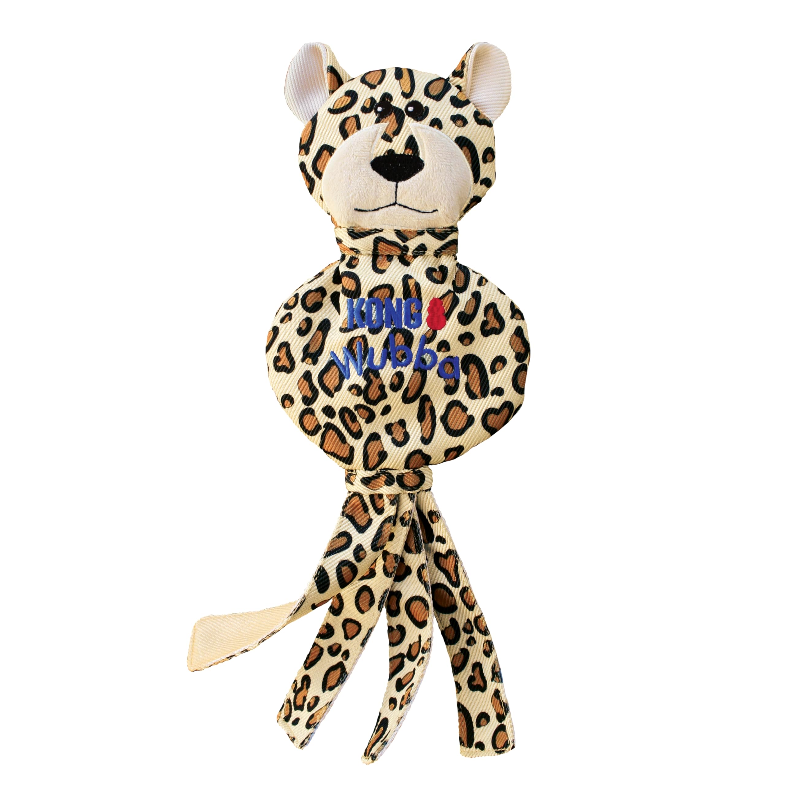 KONG Wubba No Stuff Cheetah Lg