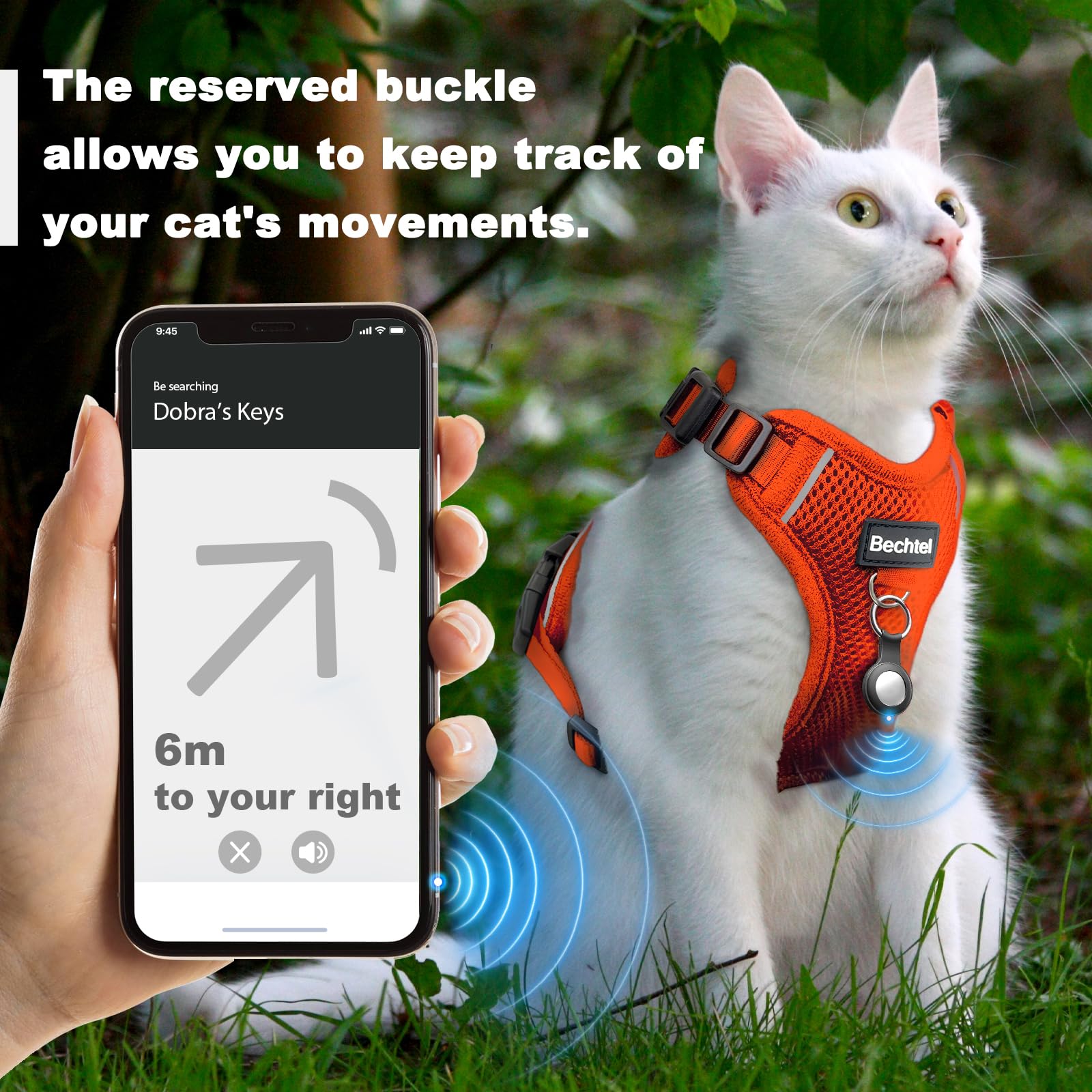 Kitten Harness And Leash Seat, The Upgrade Can Be Adjusted In Four Directions And Breathable Cat Harness For Anti Escape That Ca