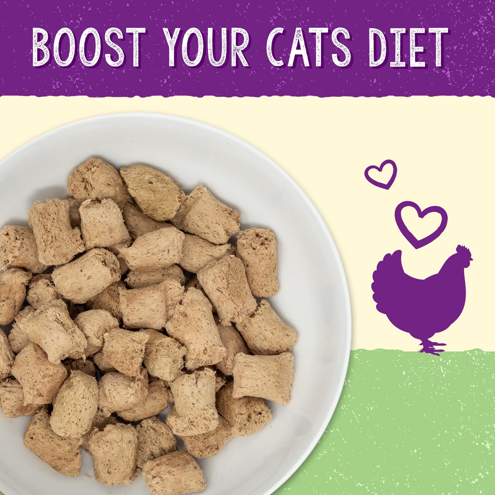 Stella & Chewys - Stellas Solutions Digestive Boost - Cage-Free Chicken Dinner Mixer - Freeze-Dried Raw, Protein Rich, Grain Fr