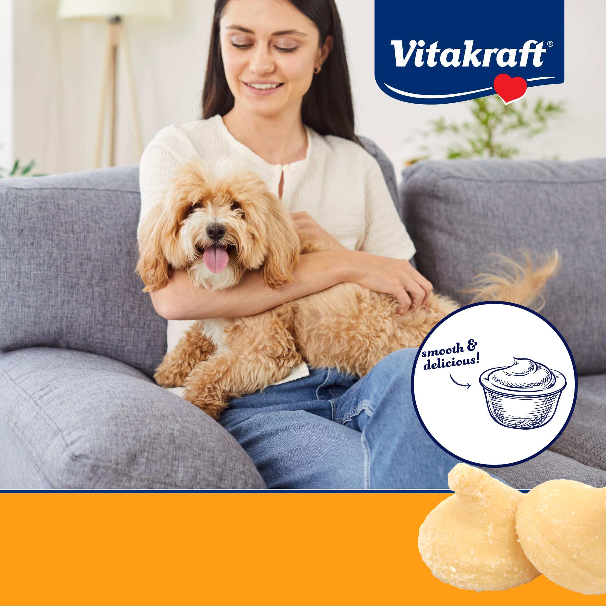 Vitakraft Drops with Yogurt Treats for Dogs, Bite-Sized Training Snacks, 8.8 Ounce (Pack of 1)