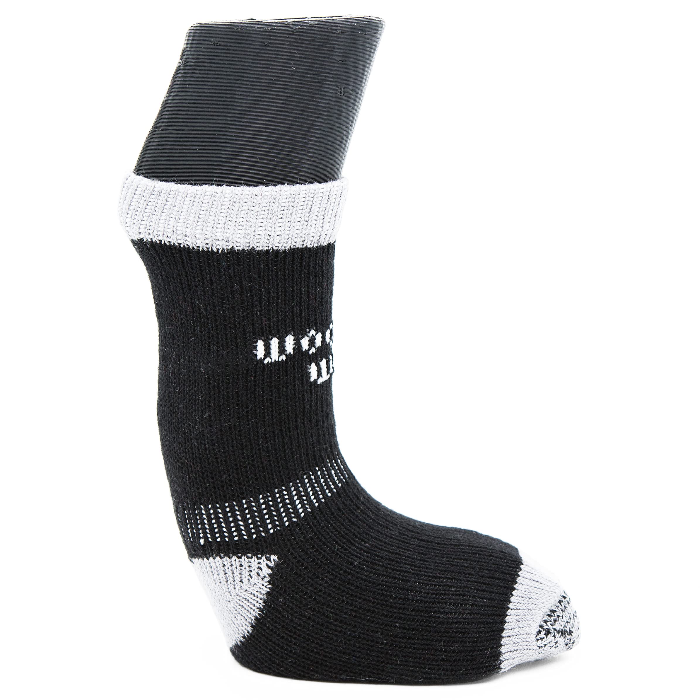 Woodrow Wear, Power Paws Greyhound Edition Advanced, Black/Grey, XS, fits 7-15 lbs.