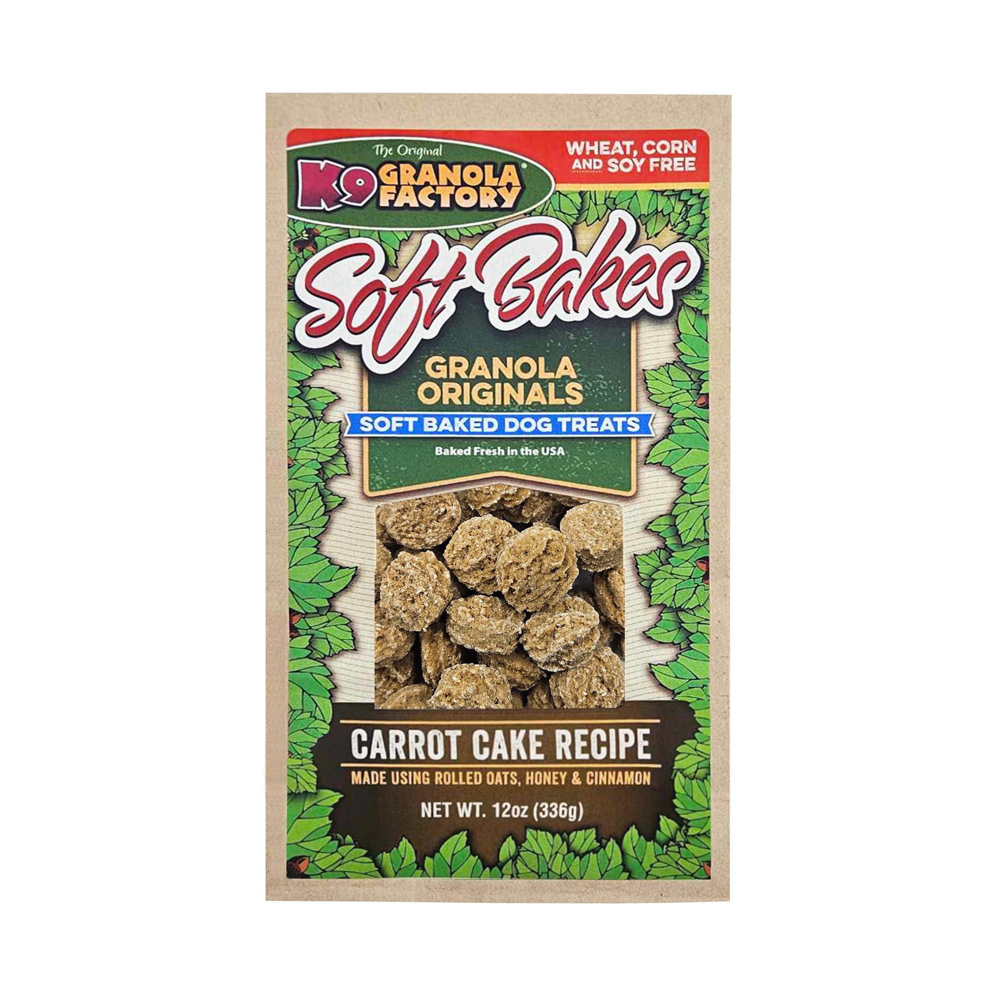 K9 Granola Factory Soft Bakes Carrot Cake 12 Oz