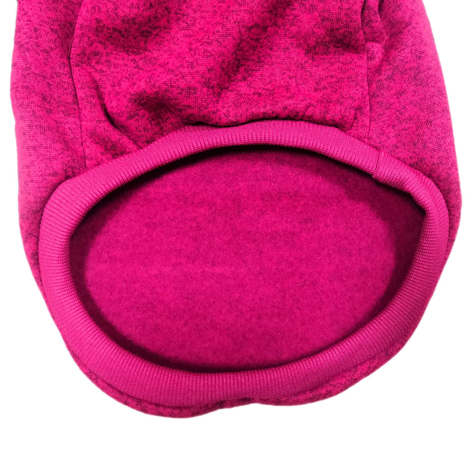Chborless Small Dog Sweater Warm Winter Puppy Pet Coat Soft Sweater Clothes For Small Dogs Outfit (Xs, Wine Red)