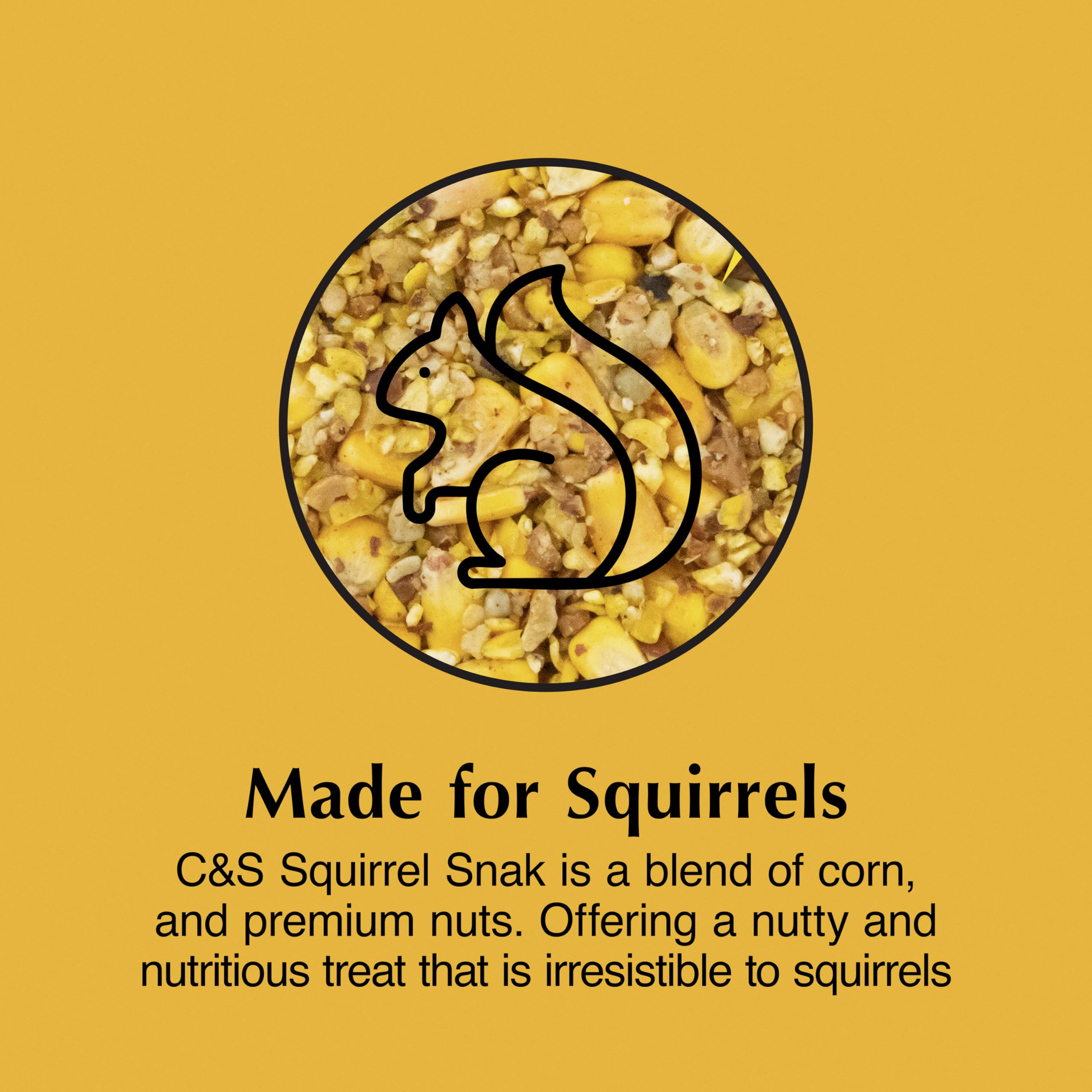 C&S Squirrel Snak, 6 Pack
