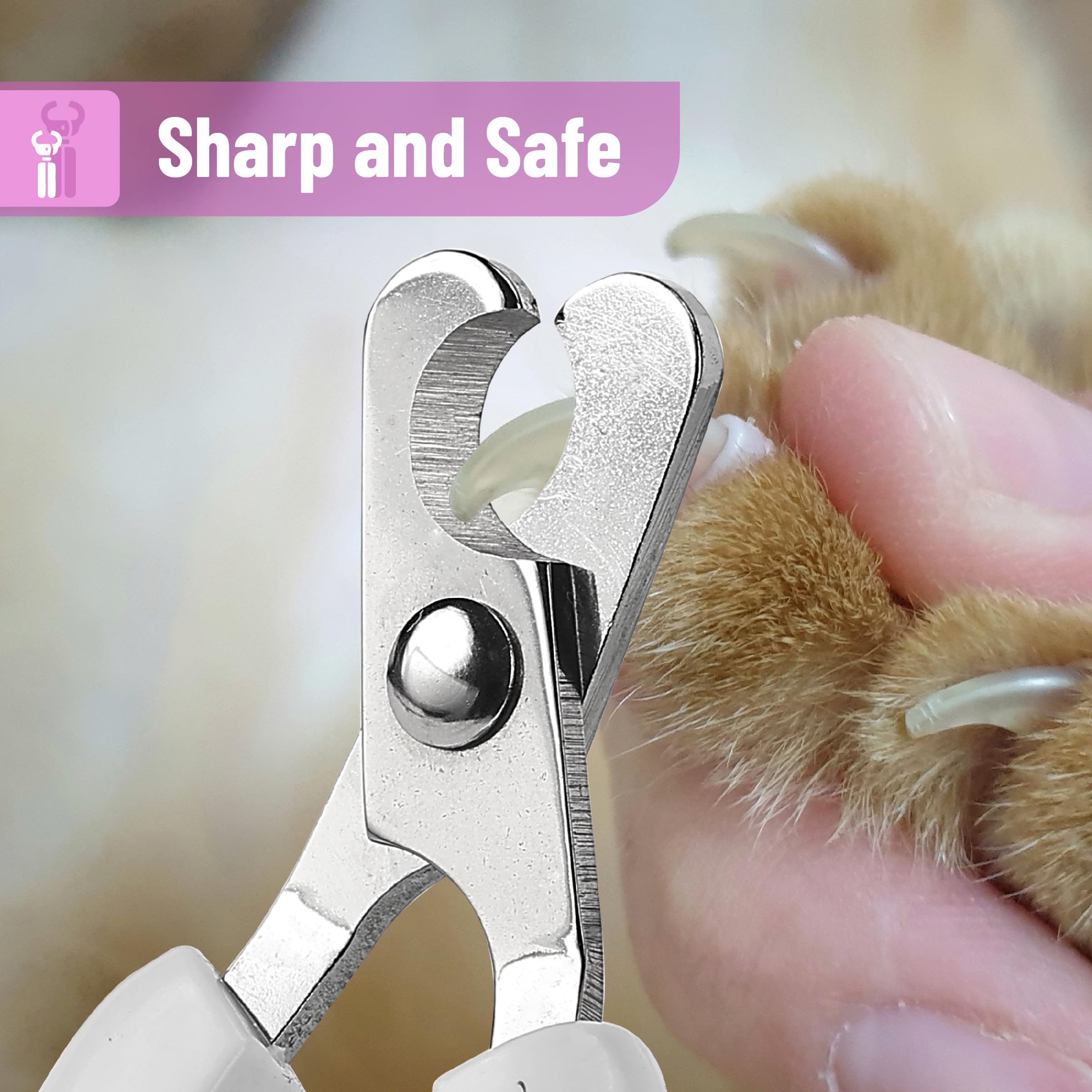 Mr. Pen- Cat Nail Clipper, Violet, Cat Nail Trimmer, Cat Nail Clippers, Cat Claw Clippers, Cat Clippers For Nails, Pet Nail Clippers, Kitten Nail Clipper, Small Dog Nail Clipper Cat Claw Trimmer