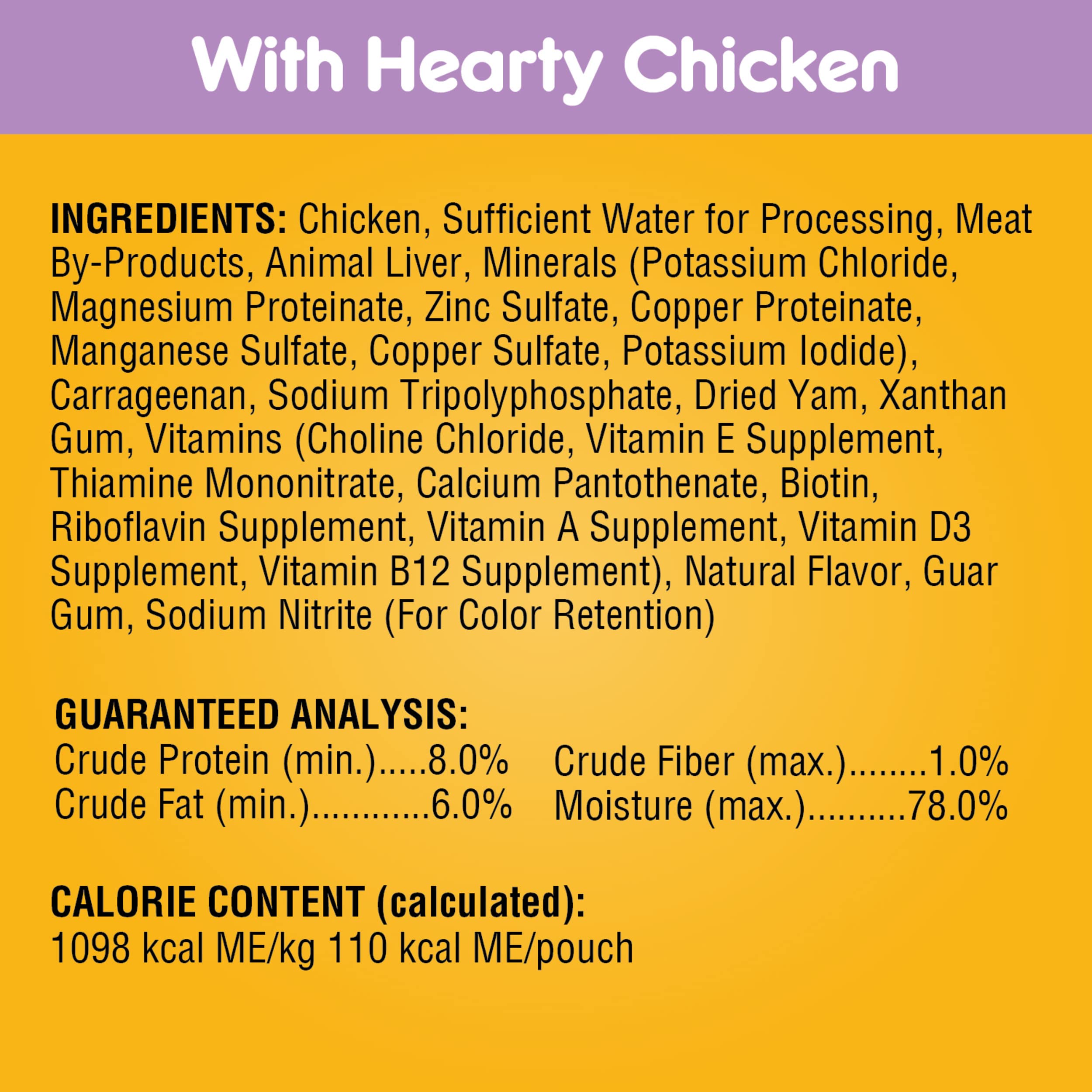 PEDIGREE CHOPPED GROUND DINNER Adult Soft Wet Dog Food 30-Count Variety Pack, 3.5 oz Pouches (Pack of 30)