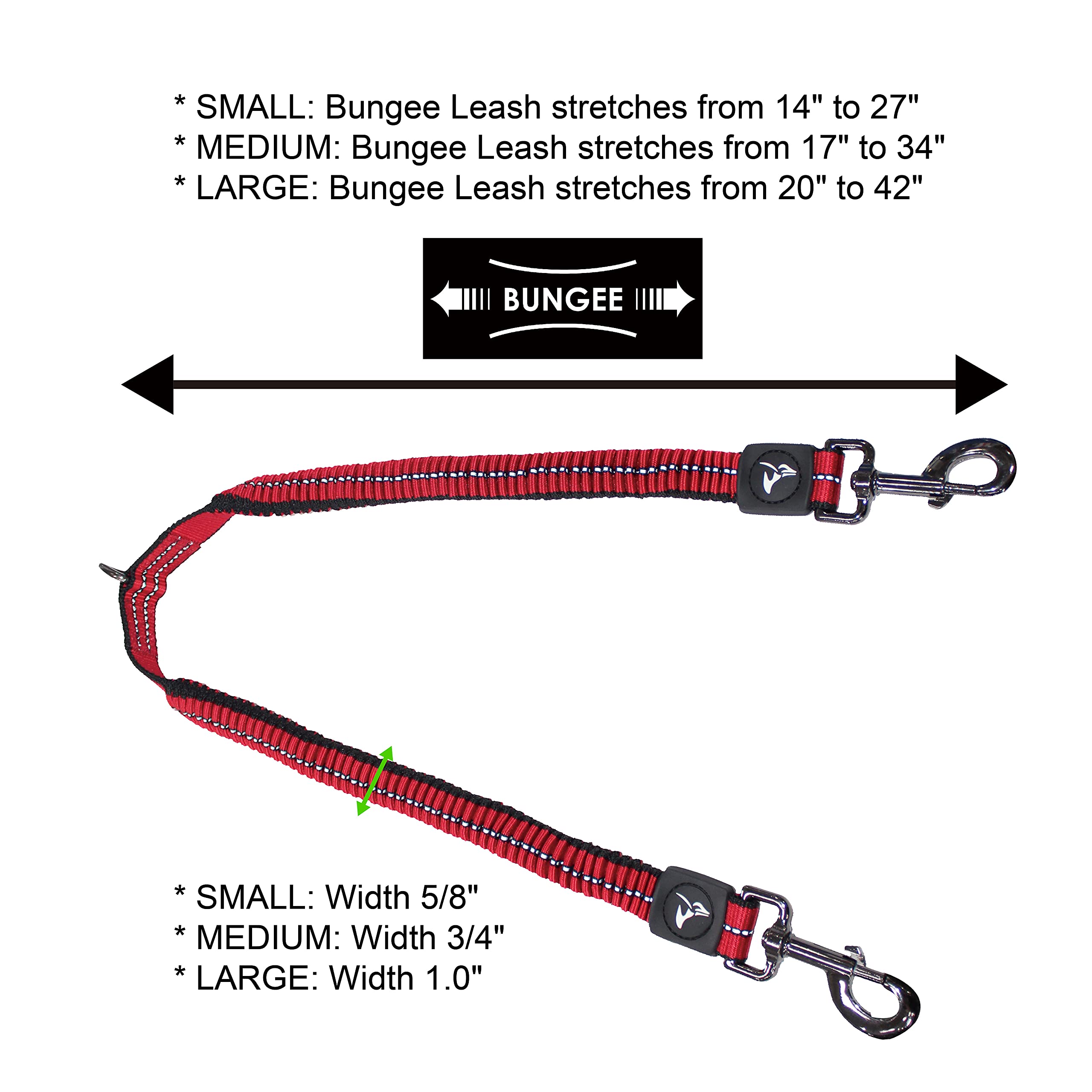 Kruz Double Dog Coupler - Kzvx2-03S - Tangle Free Dog Walking And Training Dual Extension Coupler - Comfortable, Shock Absorbing