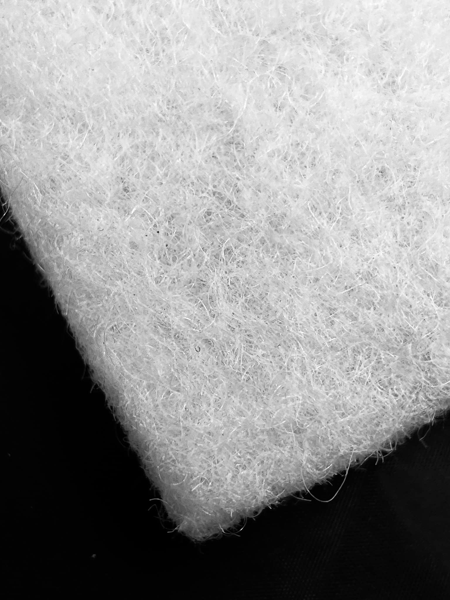 Wave Point Premium Polyfiber + Filter Media Pad 18 X 30 Inch - Cut To Fit For Aquariums And Ponds (Polyfiber, White - 10X18 Inch)