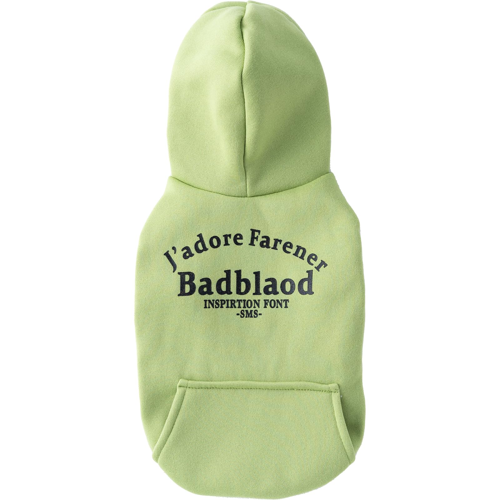 Winter Dog Hoodie Sweatshirts With Pockets Warm Dog Clothes For Small Dogs Chihuahua Coat Clothing Puppy Cat Custume (Green, Xx-