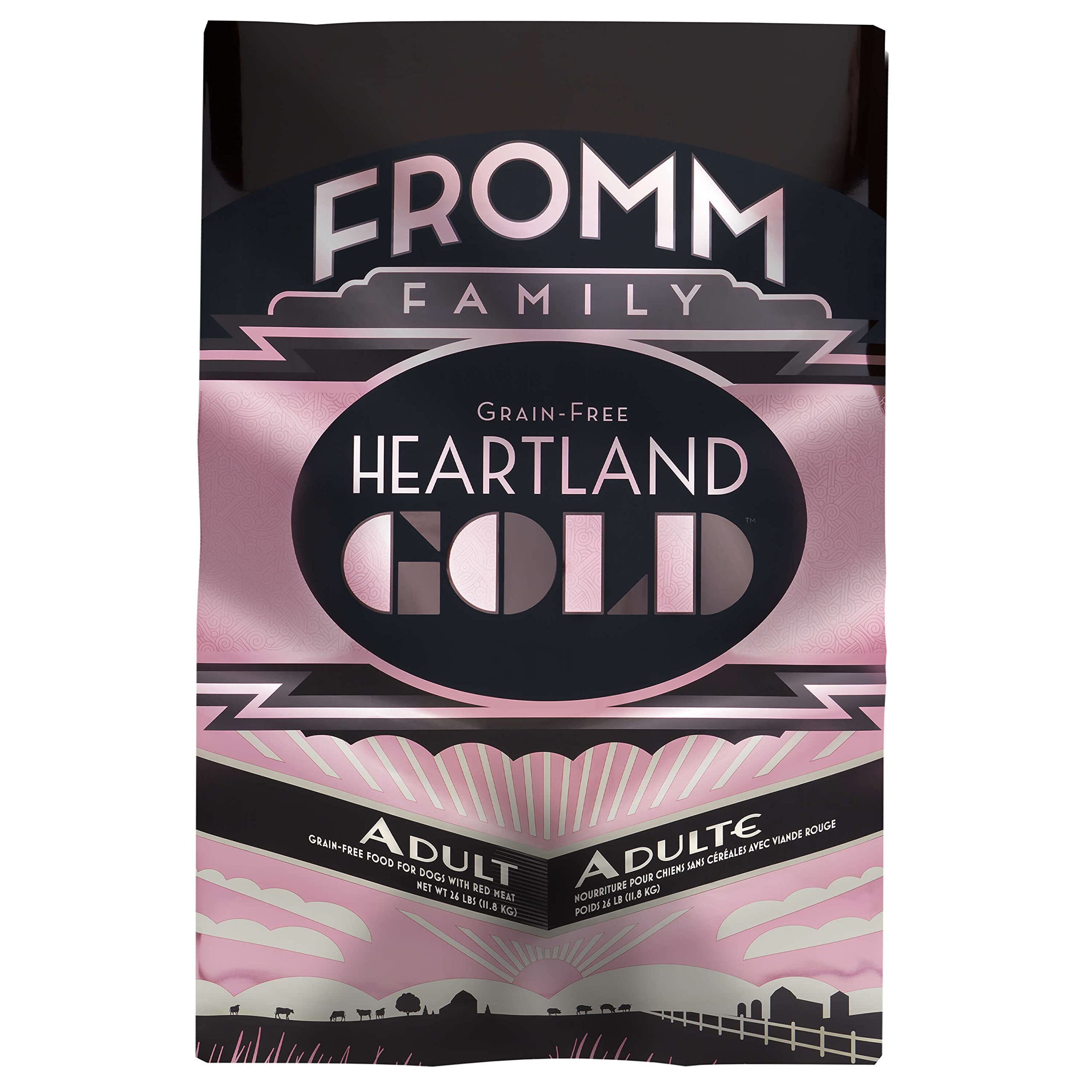 Fromm Heartland Gold Adult Premium Dry Dog Food - Beef Recipe - 26 lb