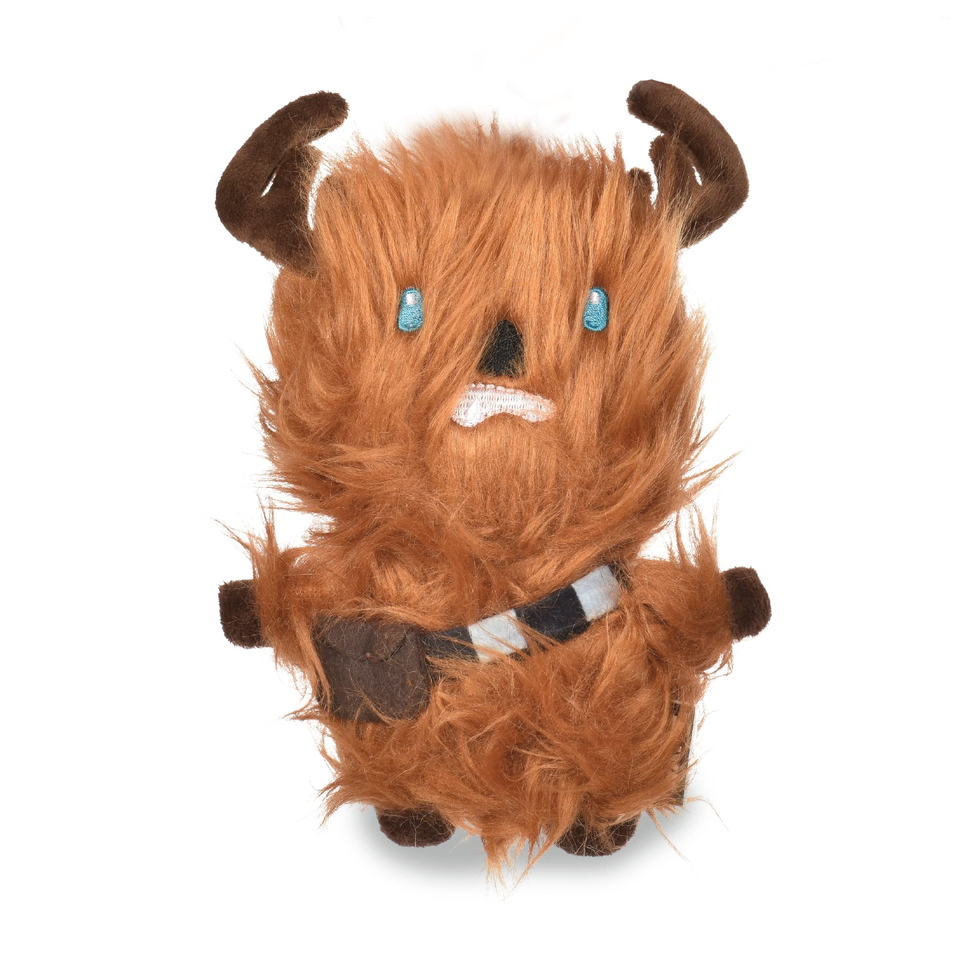 Star Wars Dog Toy Chewbacca Dog Toy for Holidays | Reindeer Chewbacca Squeaky Dog Toy Chew Toy | Holiday Dog Toy Plush Toys | 6 