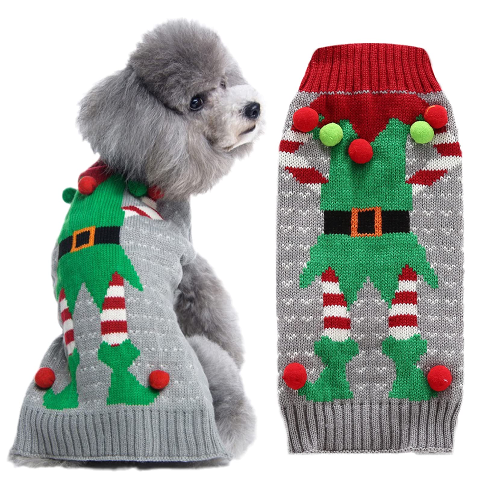 Doggyzstyle Dog Cat Ugly Christmas Sweater Boy Girl Xmas Pet Clothes Holiday Puppy Costume New Year Gifts For Small Medium Large