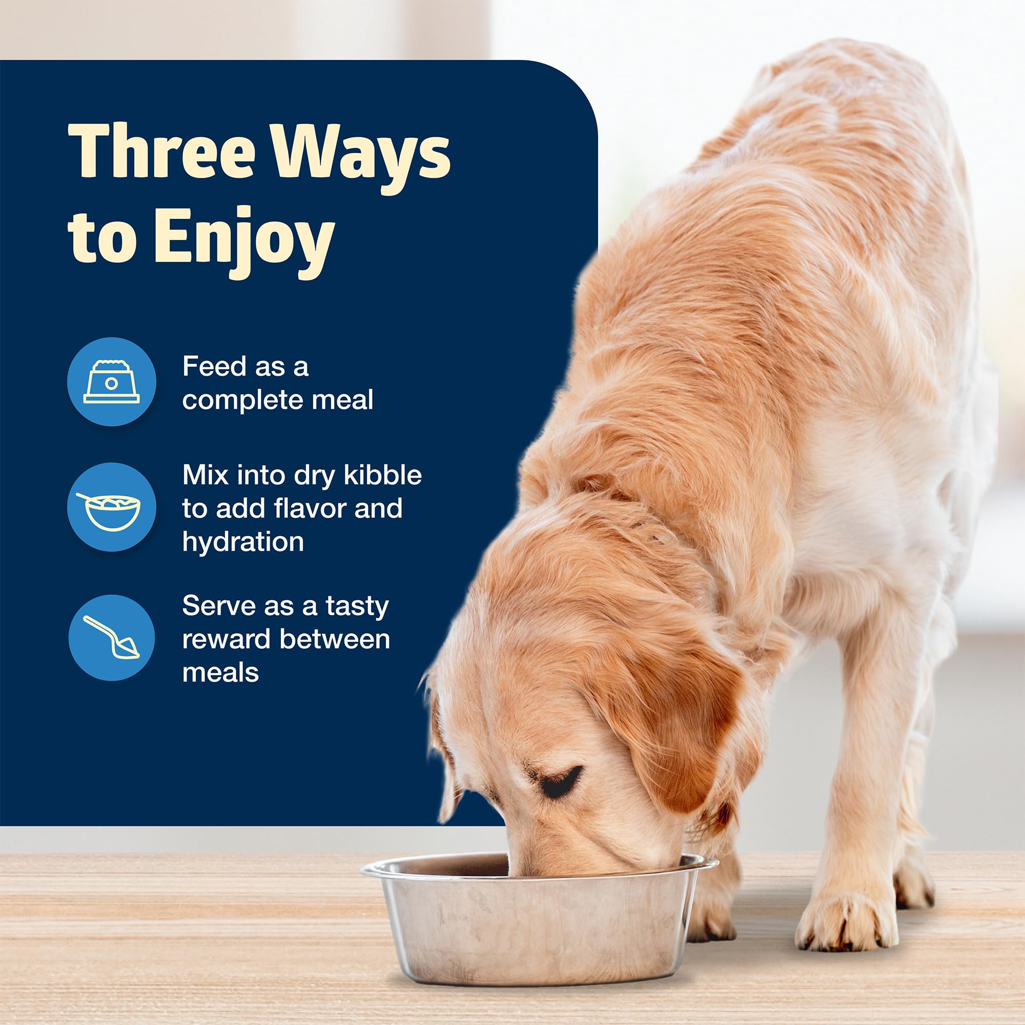 Blue Buffalo Freedom Grain-Free Senior Wet Dog Food, Free of Glutens & Artificial Preservatives, Made With Natural Ingredients,