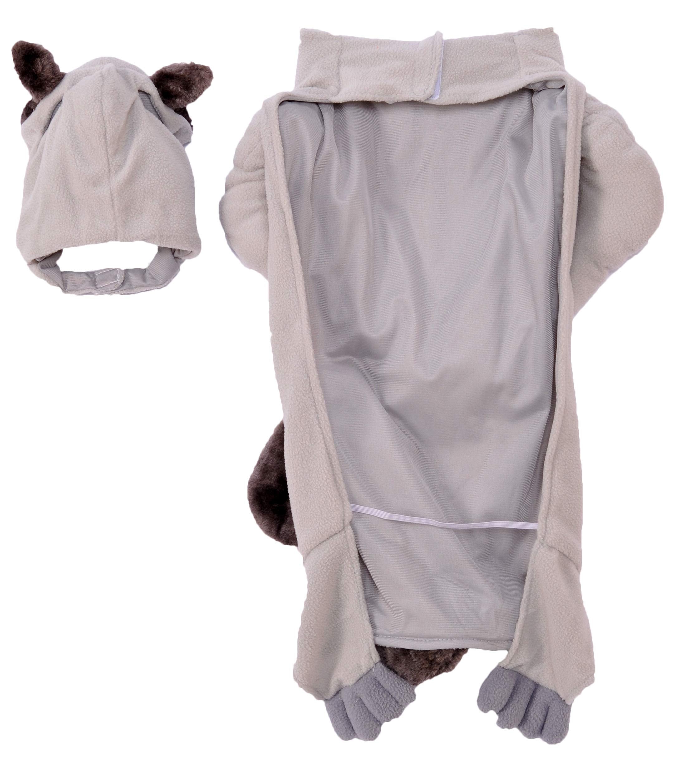Rubies Squirrel Pet Costume, Small, Plush Material, As Shown, Model 580082 S for Themed Parties & Halloween