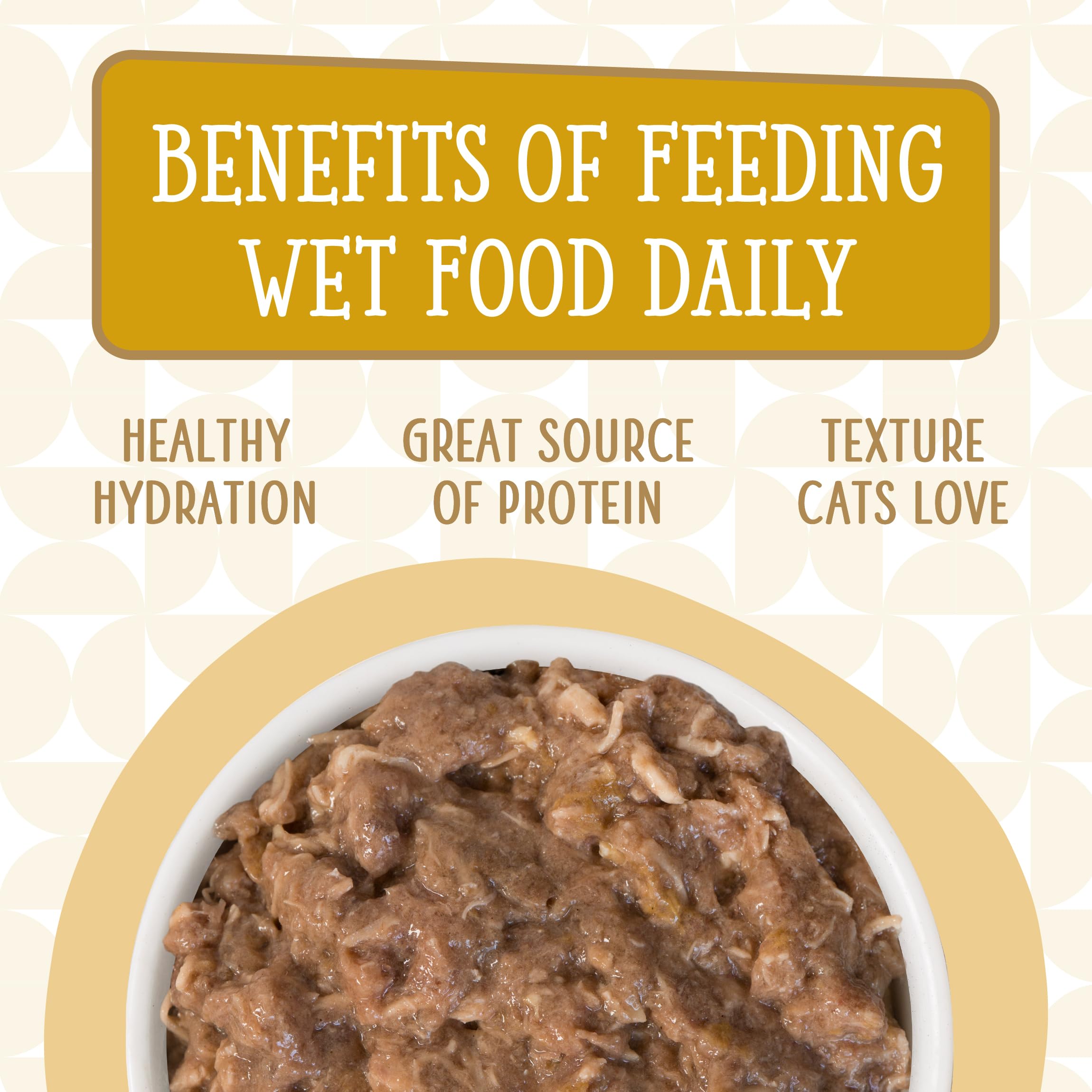 Weruva Cats in The Kitchen, Goldie Lox with Chicken & Salmon Au Jus Cat Food, 6oz Can (Pack of 24)