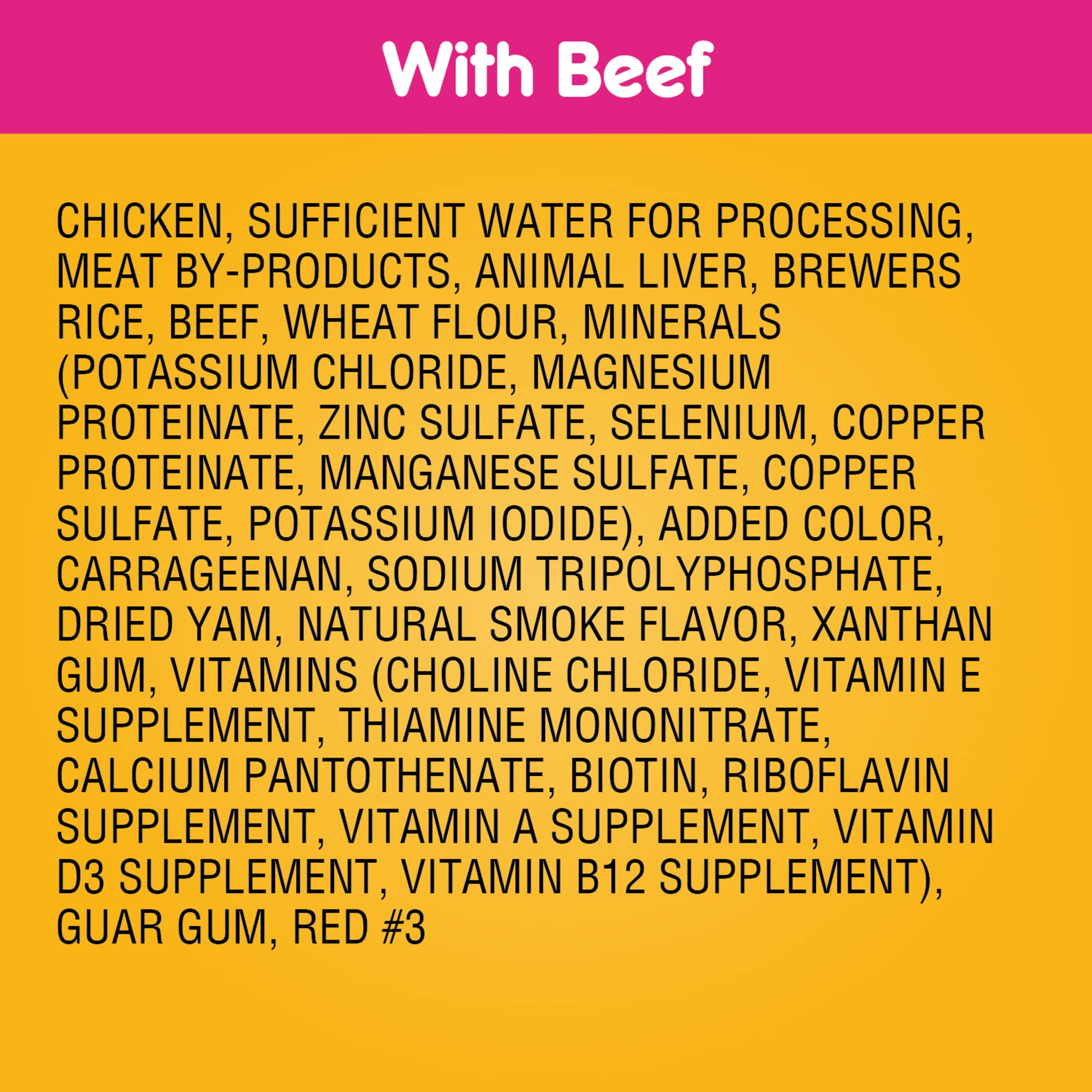 Pedigree Chopped Ground Dinner Adult Canned Soft Wet Dog Food With Beef, 13.2 oz. Cans (12 Count, Pack of 1)