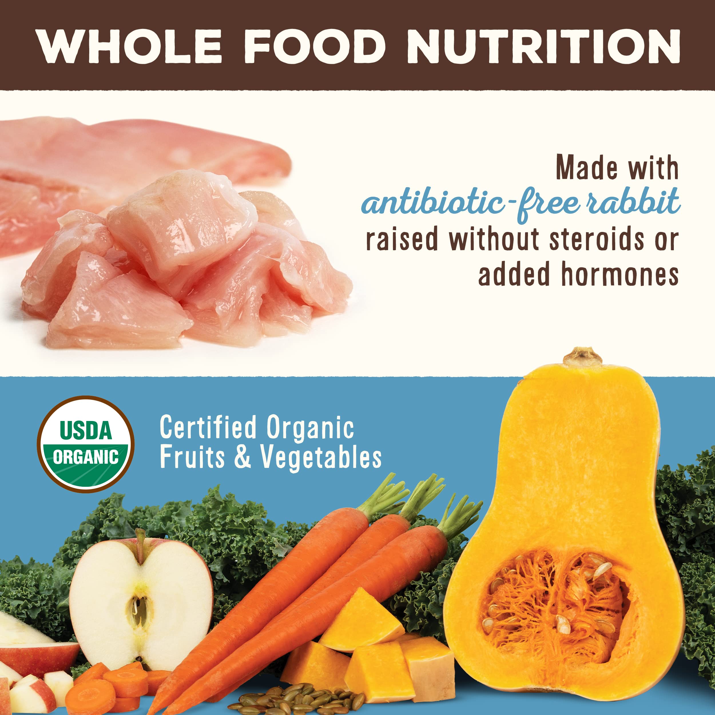 Primal Freeze Dried Raw Cat Food Nuggets Rabbit, Complete & Balanced Meal or Topper, Premium, Healthy, Grain Free, High Protein