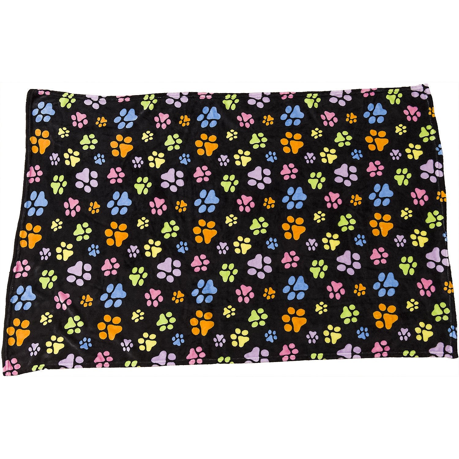 Spot Ethical Pets 50064 Snuggler Rainbow Pawprnt Blanket