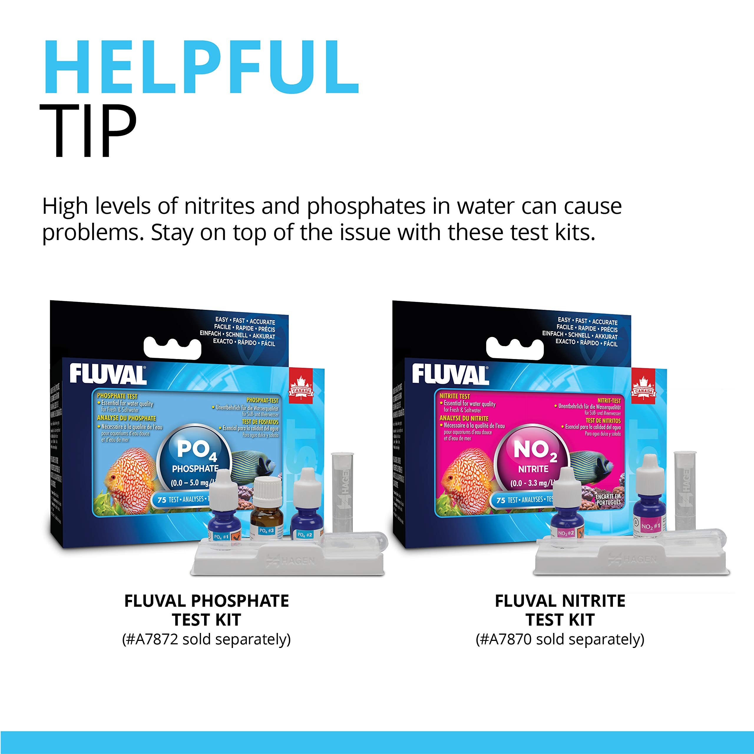 Fluval Clearx Filter Media Insert, Replacement Aquarium Filter Media, 4-Pack, A1336