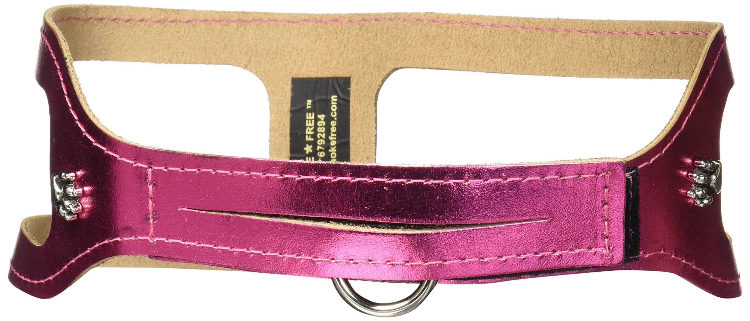 Chokefree Pet Shoulder Collar, 20', Metallic Pink