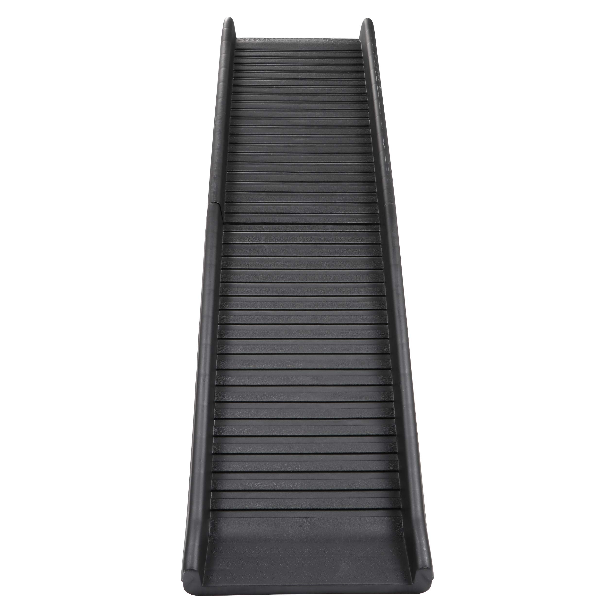 Junglea Folding Pet Ramp 61 Inches Portable Lightweight Dog And Cat Ramps Ladder For Cars, Trucks, Suvs, Stability Supports Up To 150 Lbs