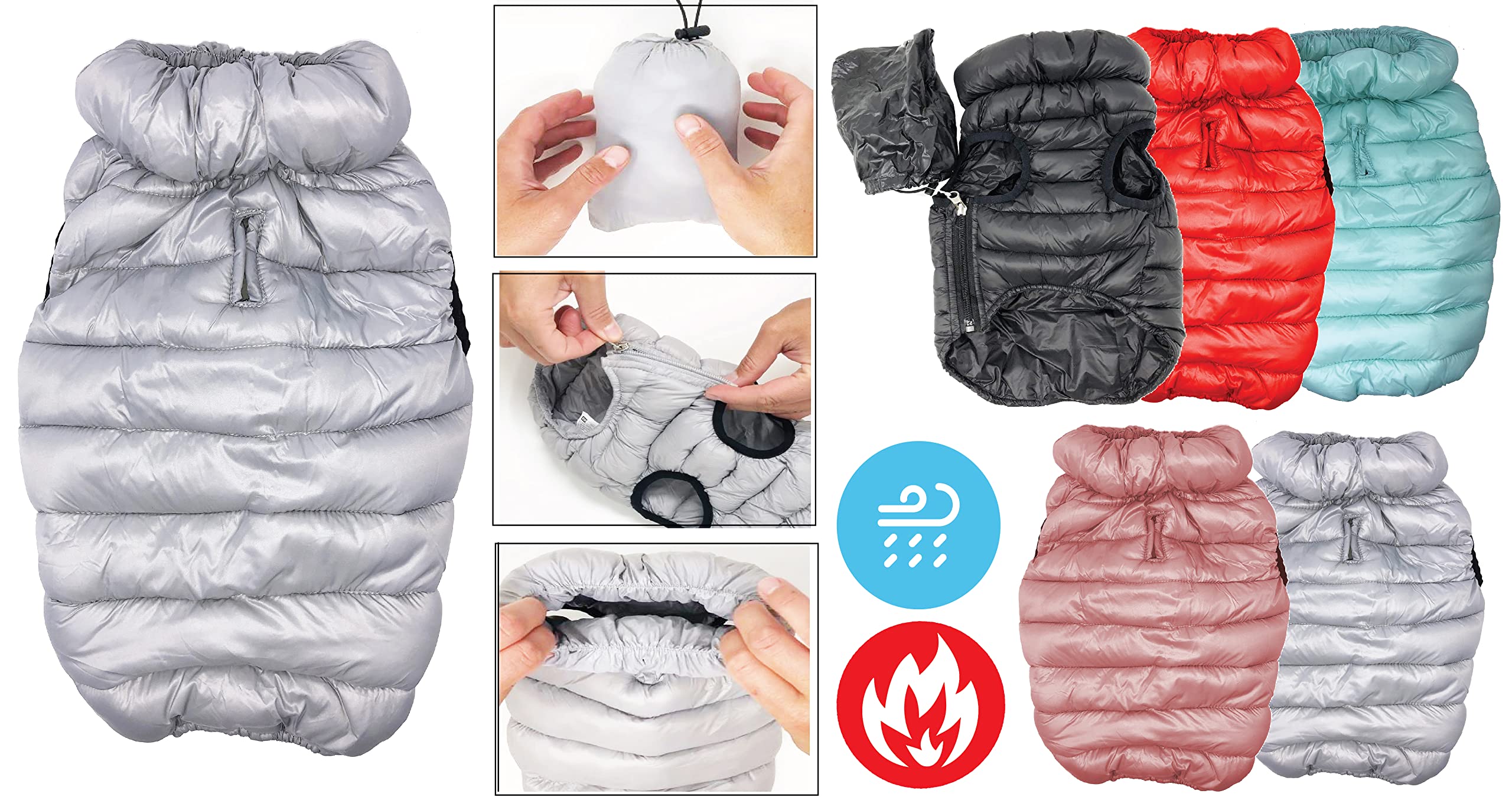 Pet Life Pursuit Quilted Ultra-Plush Thermal Dog Jacket, Xs, Red