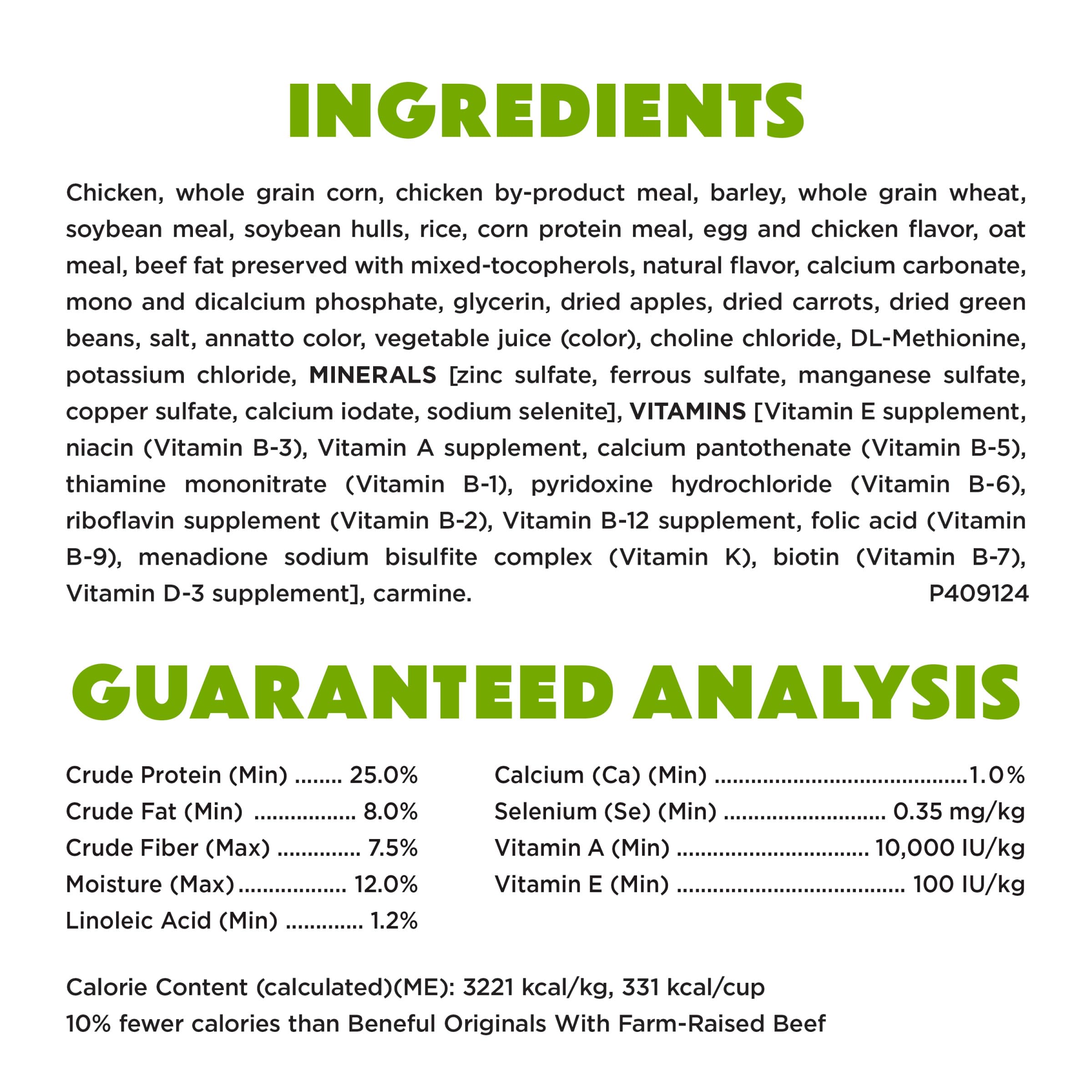Purina Beneful Healthy Weight With Farm-Raised Chicken Natural Dog Food Dry Formula With Added Vitamins, Minerals and Nutrients