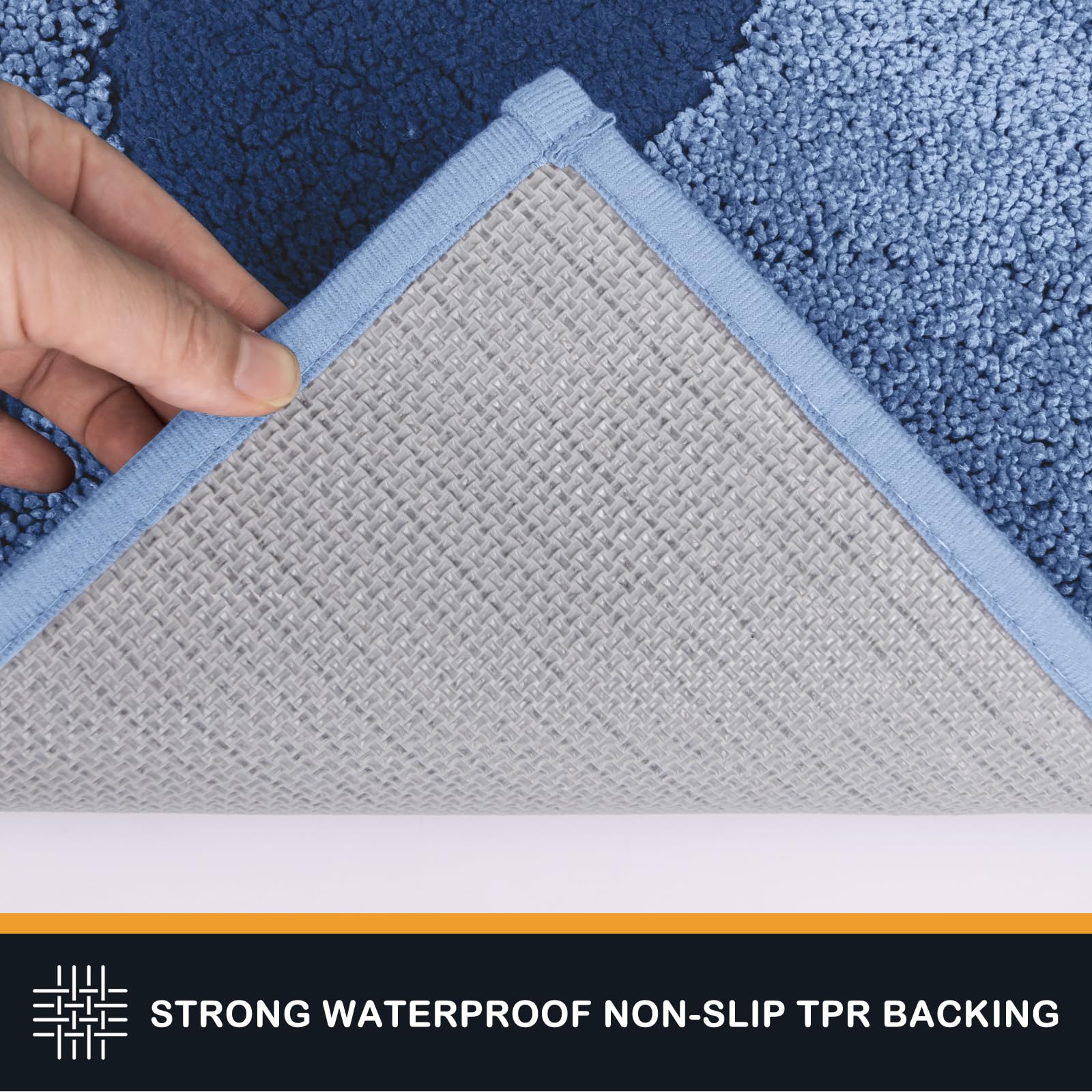 Purrugs Dirt Trapper Door Mat 32'' X 47'', Non-Skid/Slip Machine Washable Microfiber Entryway Rug, Dog Door Mat, Super Absorbent