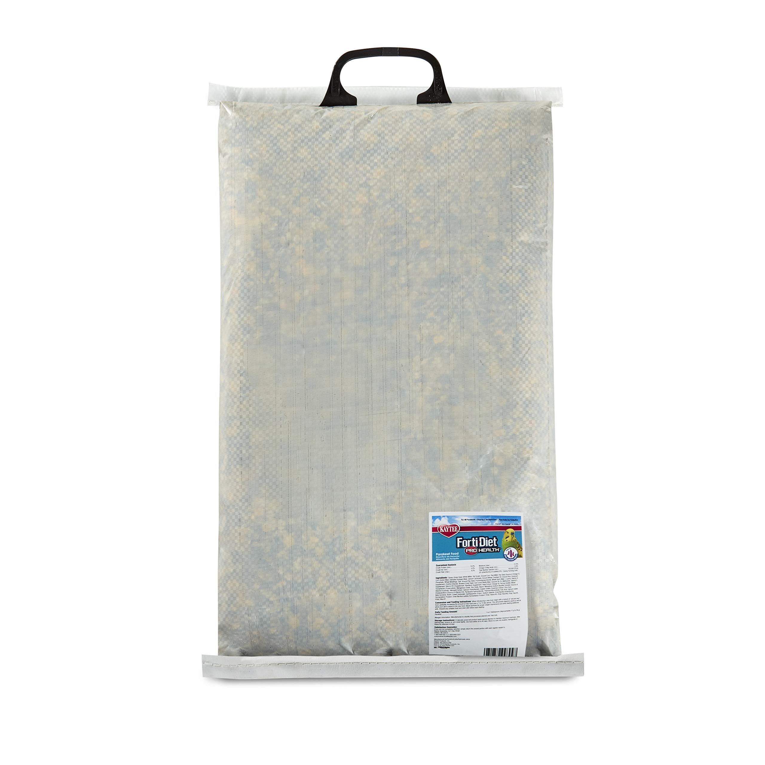 Kaytee Forti-Diet Pro Health Parakeet Food, 25 lb