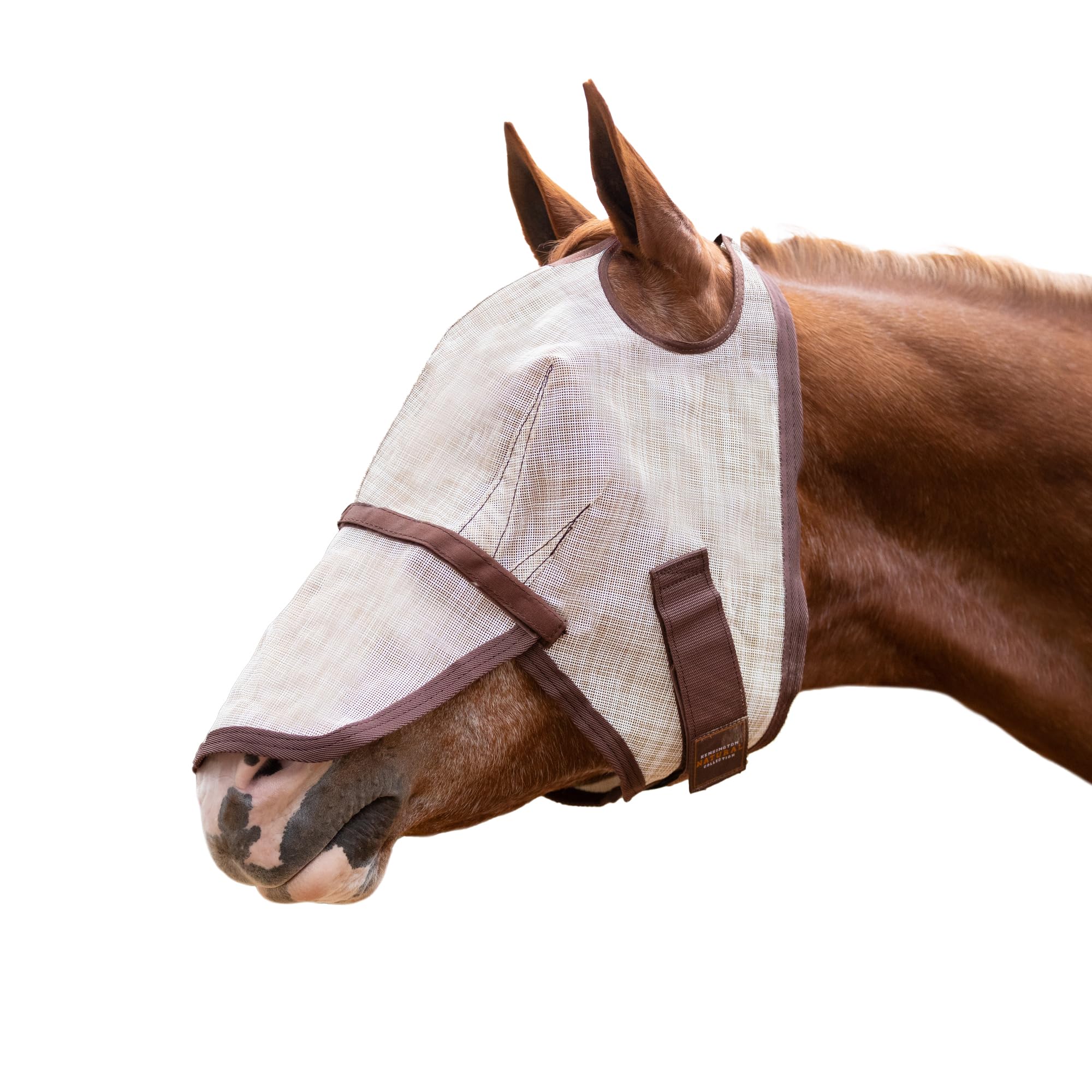 Kensington Fly Mask w/Web & Nose Size: X.Large Color: 500-Desert Sand