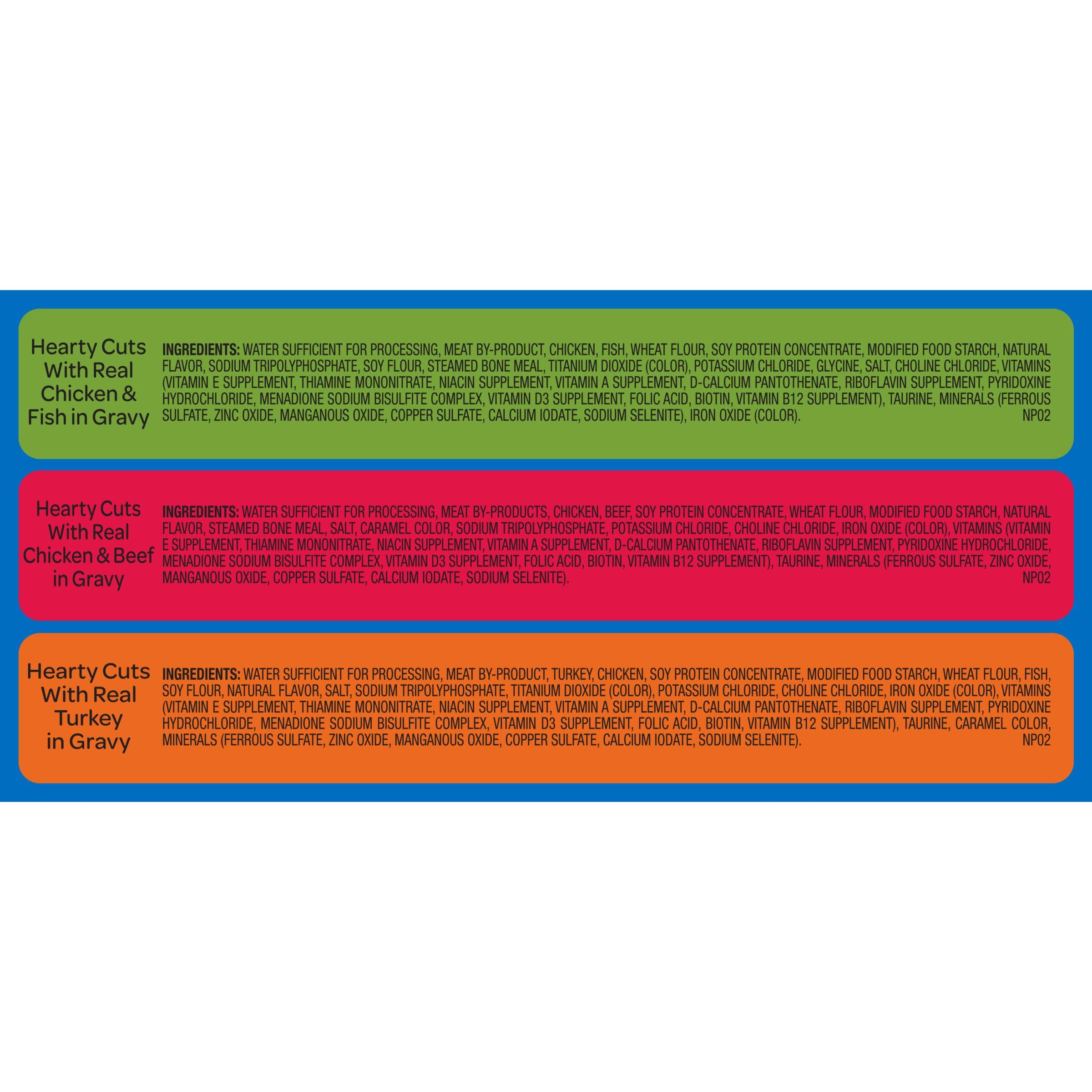 9Lives Gravy Favorites Wet Cat Food Variety Pack, 5.5 Ounce Can (Pack of 12)