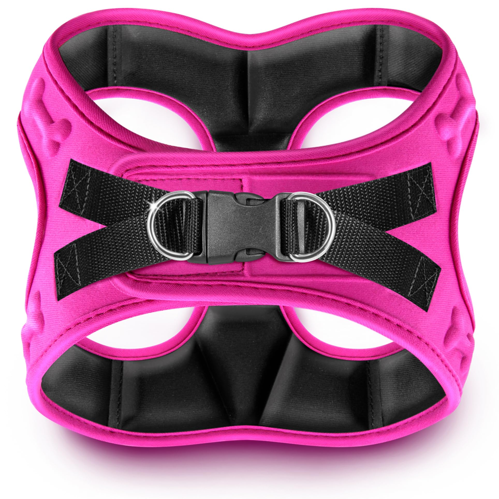 Comfort fit Step-in Dog Harness - Comfortable Puppy Harness & Dog Vest: Adjustable, Soft Padded for Small, Medium Dogs - Easy to