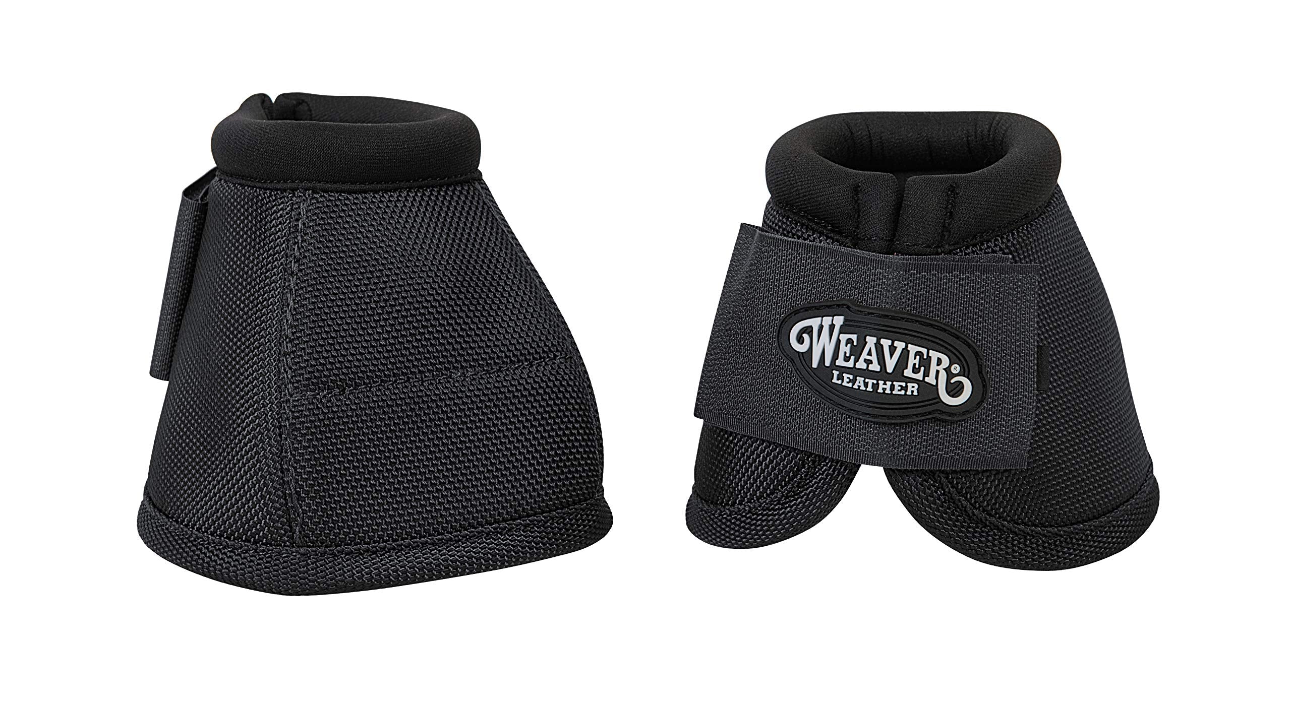 Weaver Leather Ballistic No-Turn Bell Boots , Black, Medium