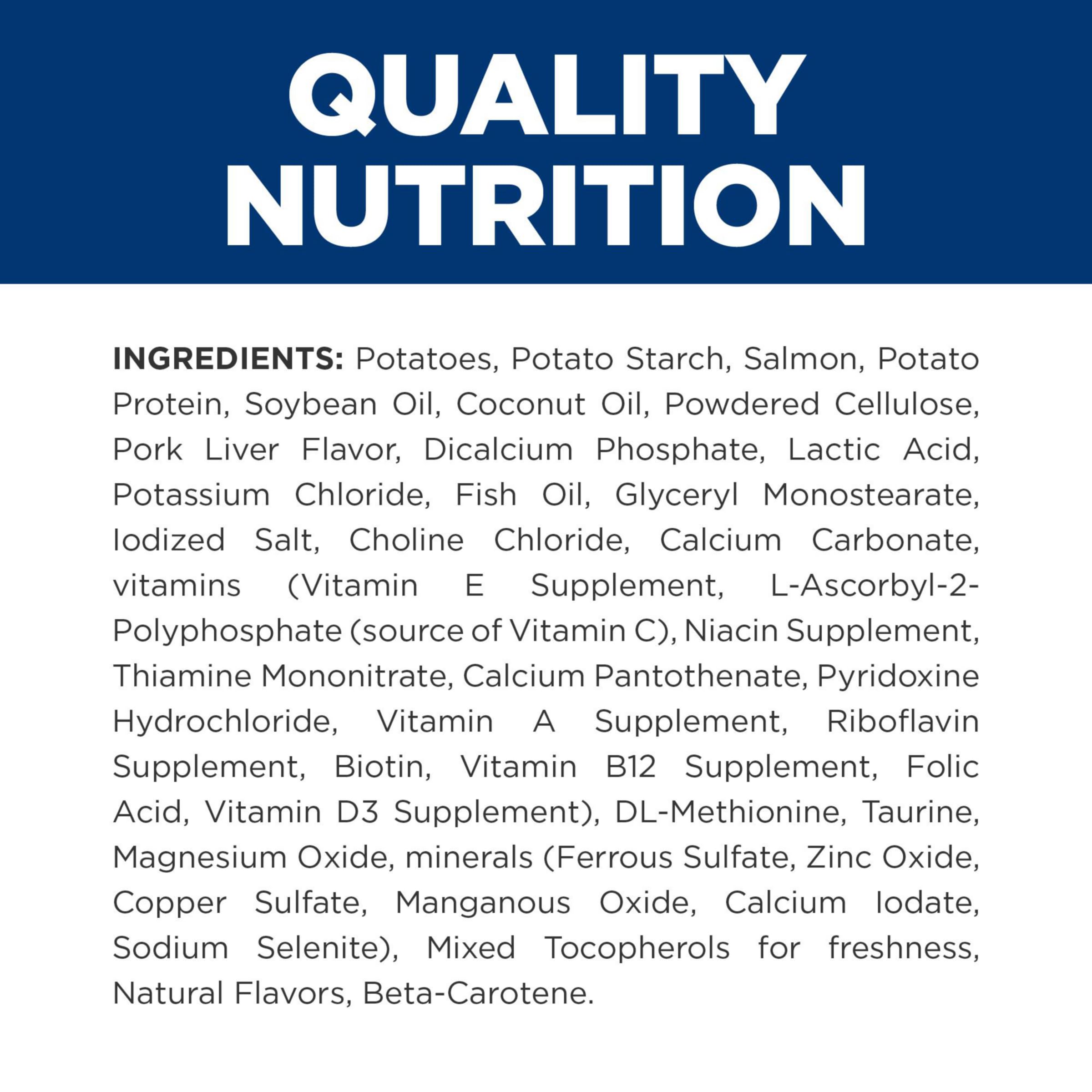 Hills Prescription Diet d/d Food Sensitivities Potato & Salmon Formula Dry Dog Food, Veterinary Diet, 8 lb. Bag