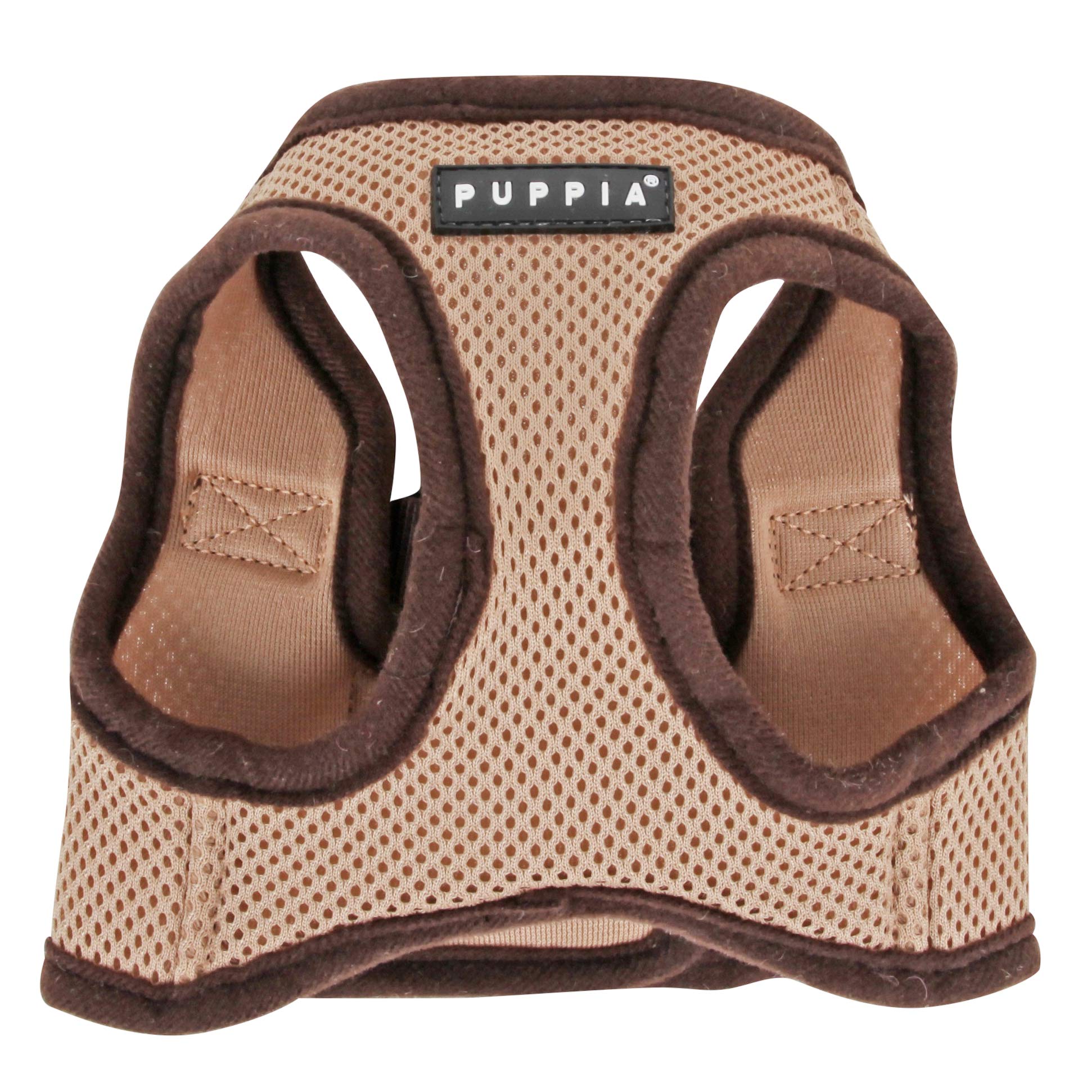 PUPPIA International Harness Soft B Vest, Medium, Beige