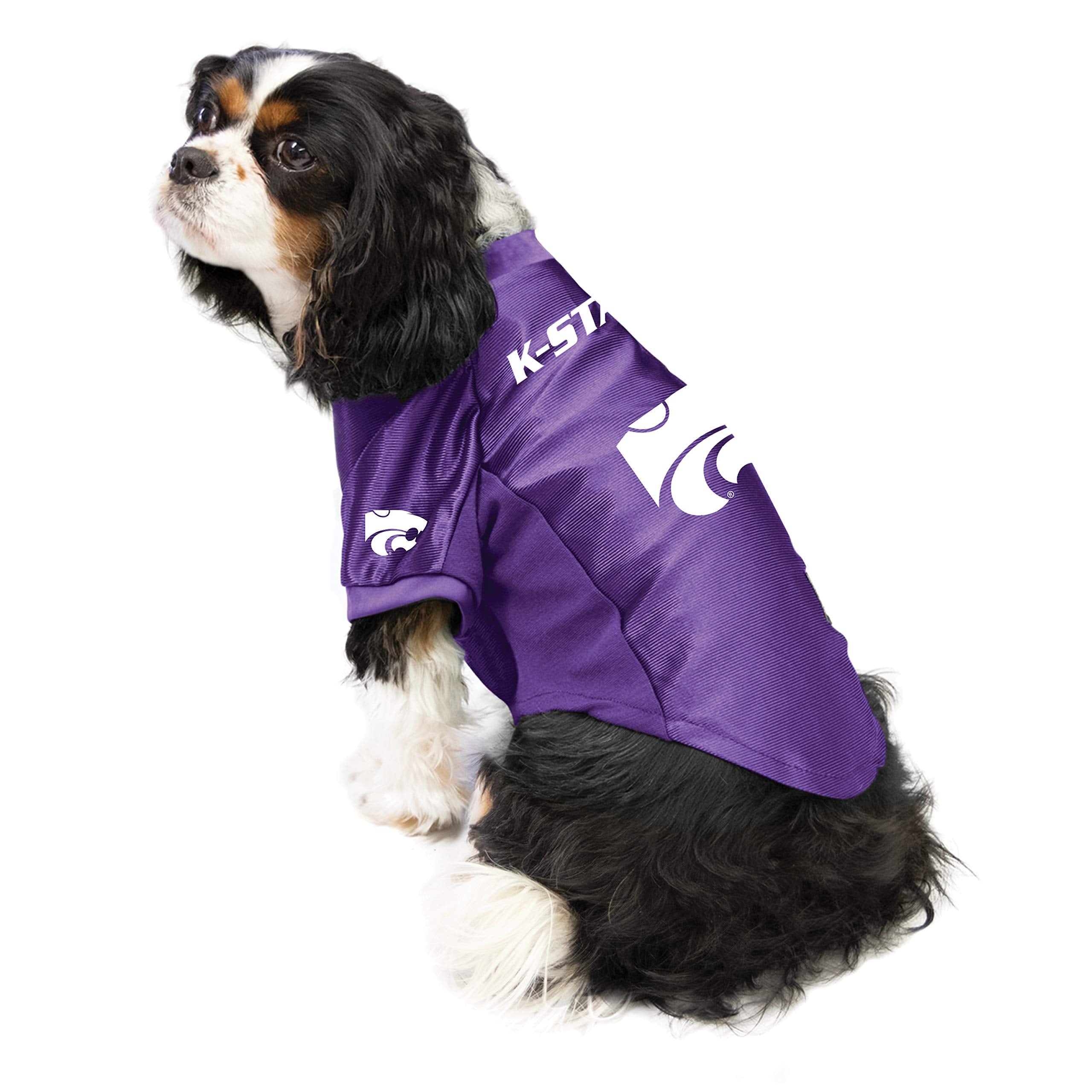 Kansas State Wildcats Pet Jersey Stretch Size L - Special Order