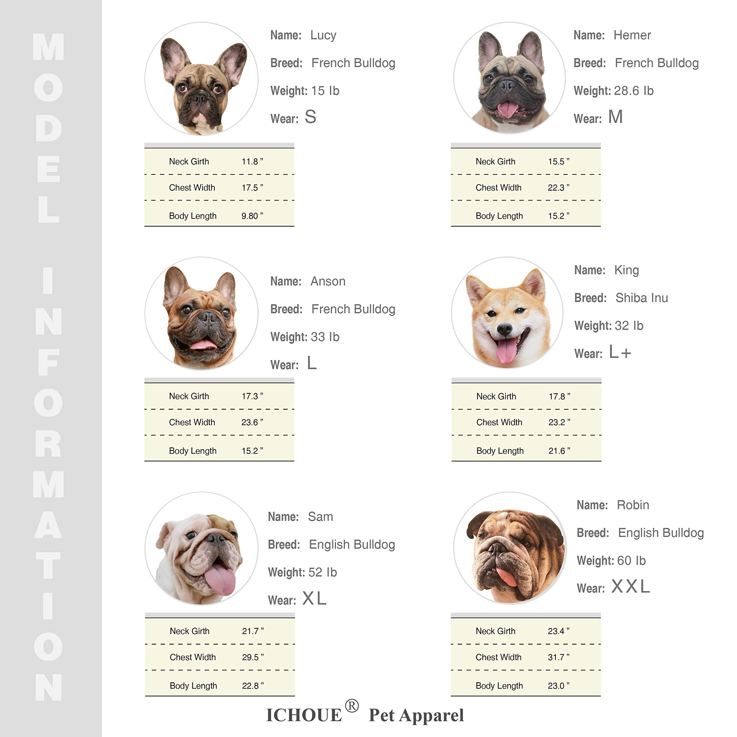 Ichoue I Am A French Bulldog Dog Little Devil Costumes Clothes Sweater Cute Funny For Small Dogs Cold Weather Winter Coats Hoodies Frenchie English Pug Pitbull Corgi Puppy - Red, Medium