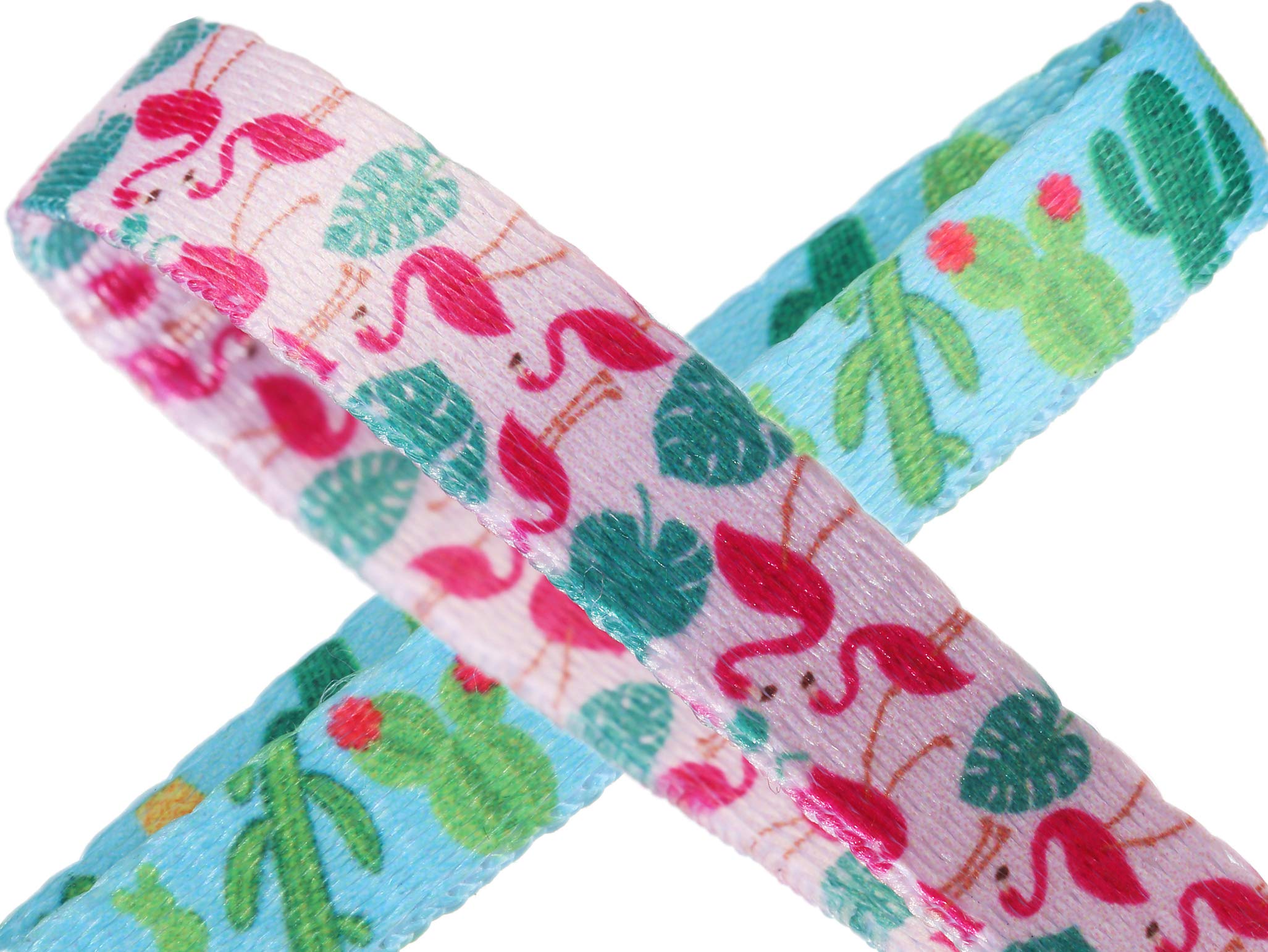 Cactus Cat Collar With Bell And Matching Charm, 2 Pack Breakaway Flamingo Kitten Collar