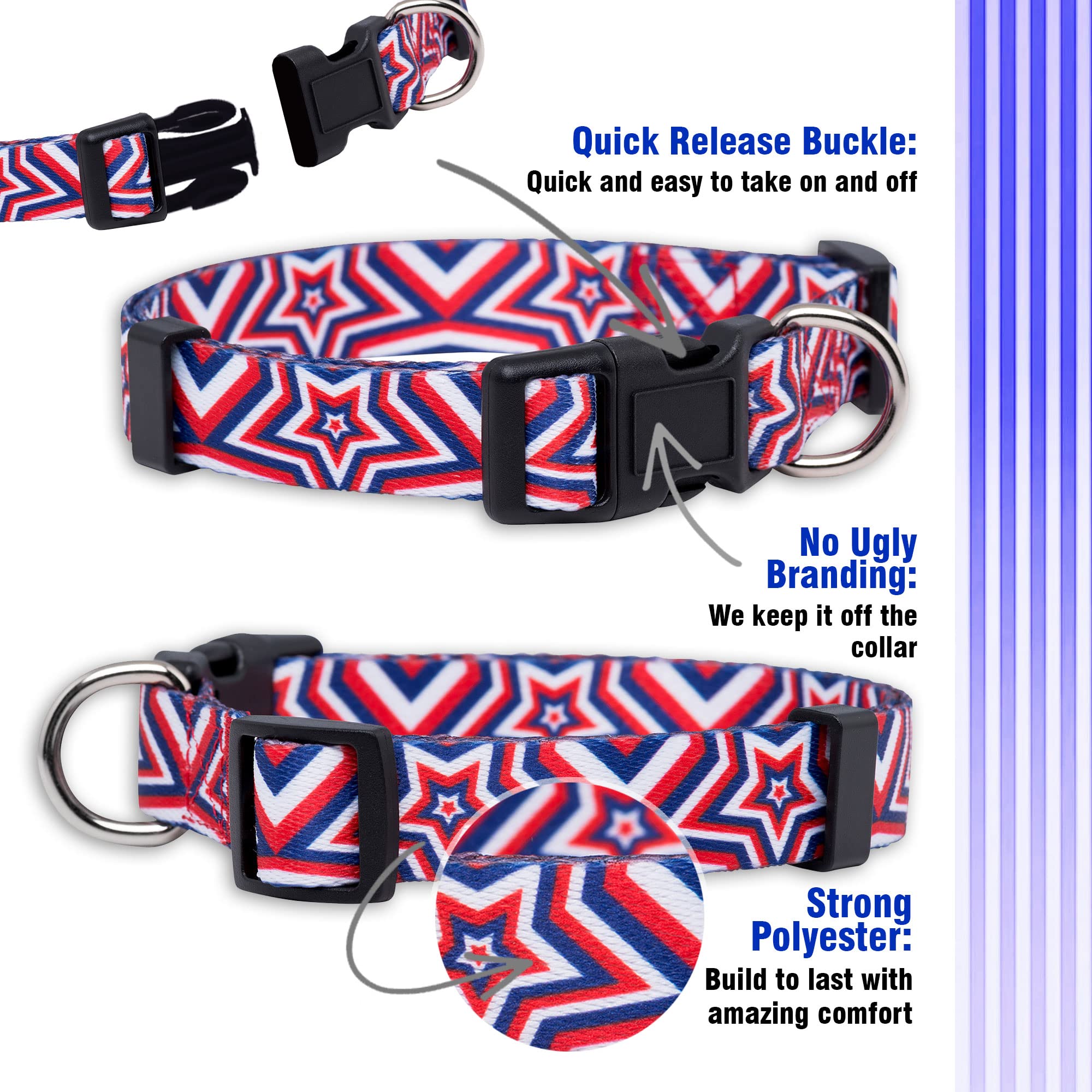 Native Pup Halloween Dog Collar (Small, Ghosts)