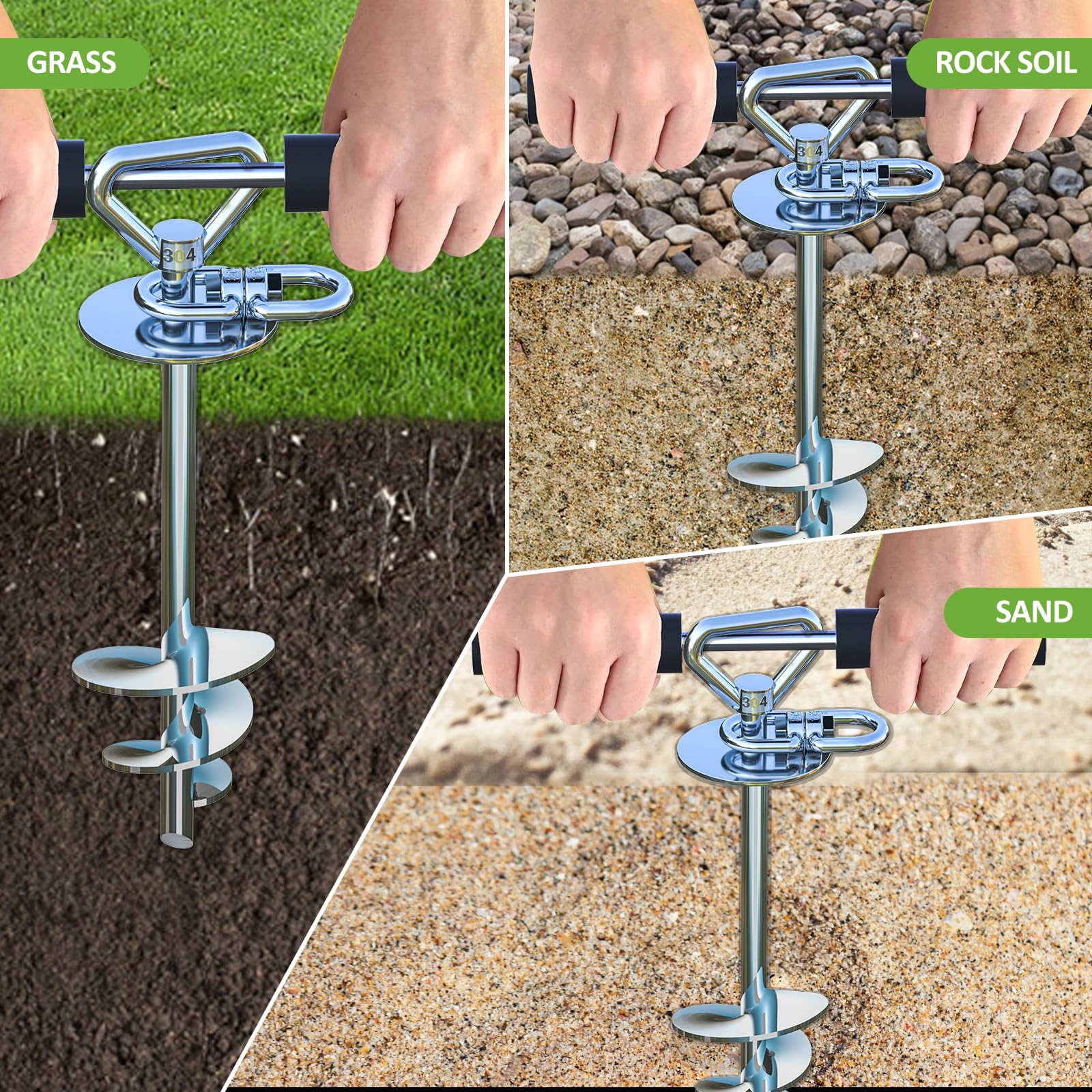 Catapamey Dog Tie Out Cable And Stake,With 30Ft Heavy Duty Cable,360 Swivel Dog Run Stake-No Tangle-Runner For Yard,-Suitable Fo