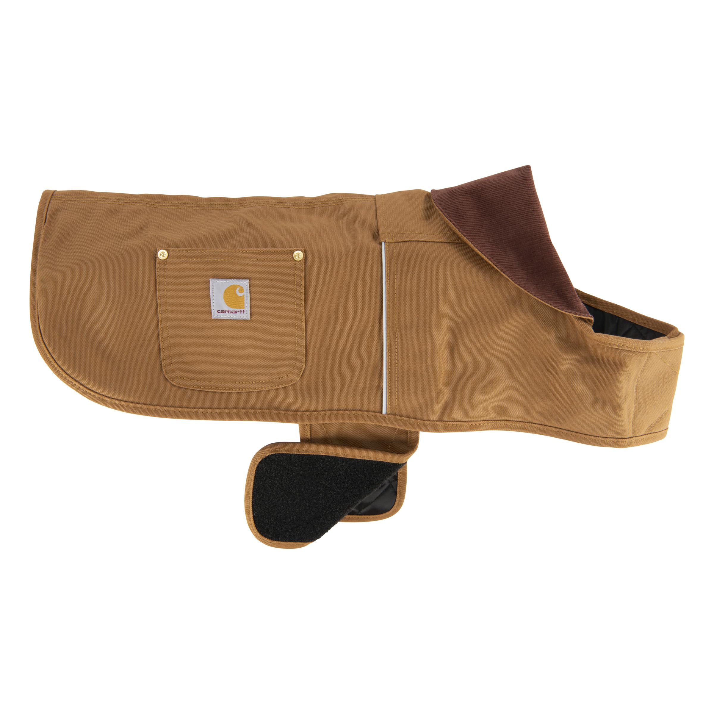 Carhartt Firm Duck Dog Chore Coat, Insulated Weather Resistant Jacket for Cold and Windy Conditions, Carhartt Brown, X-Large